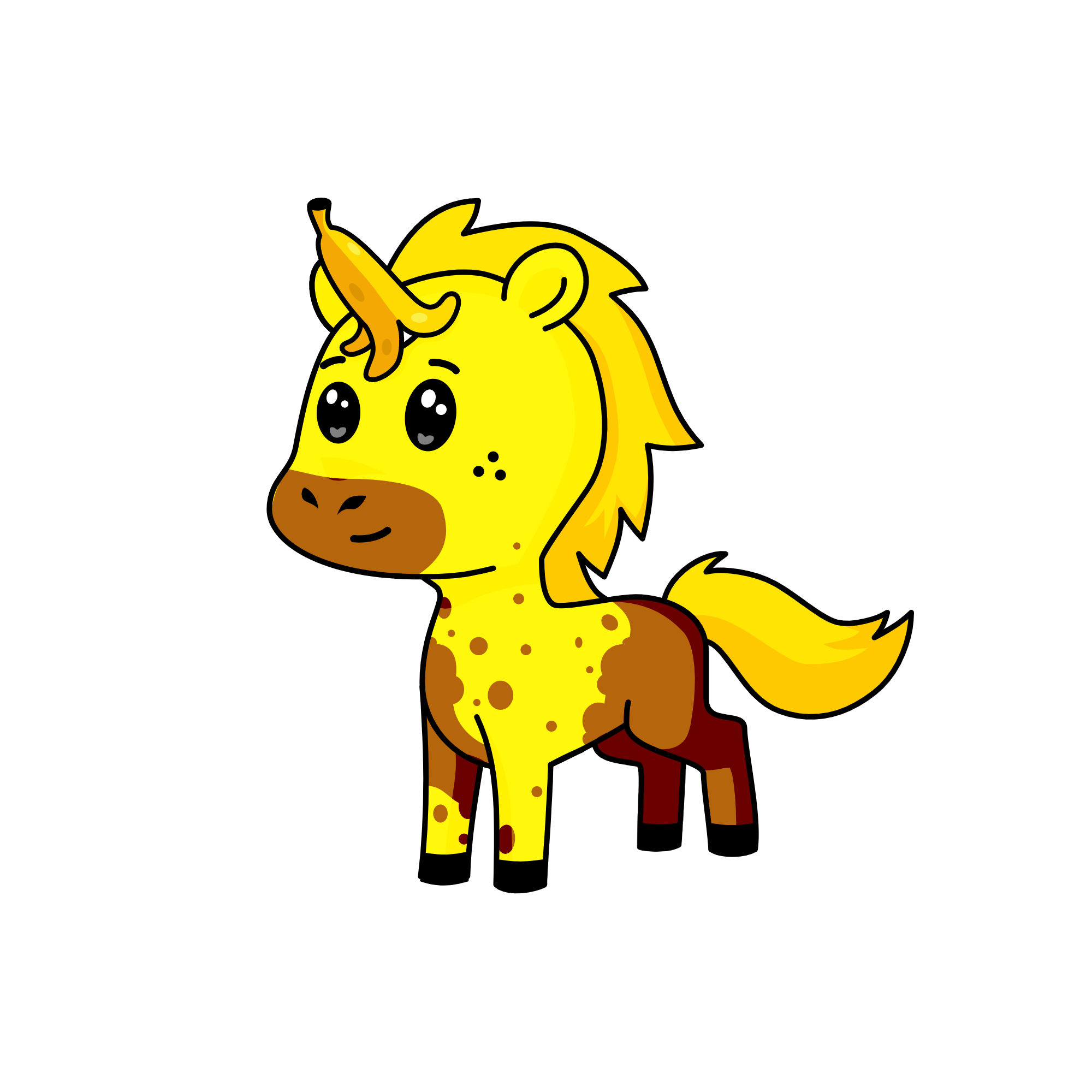 Banana, the unicorn