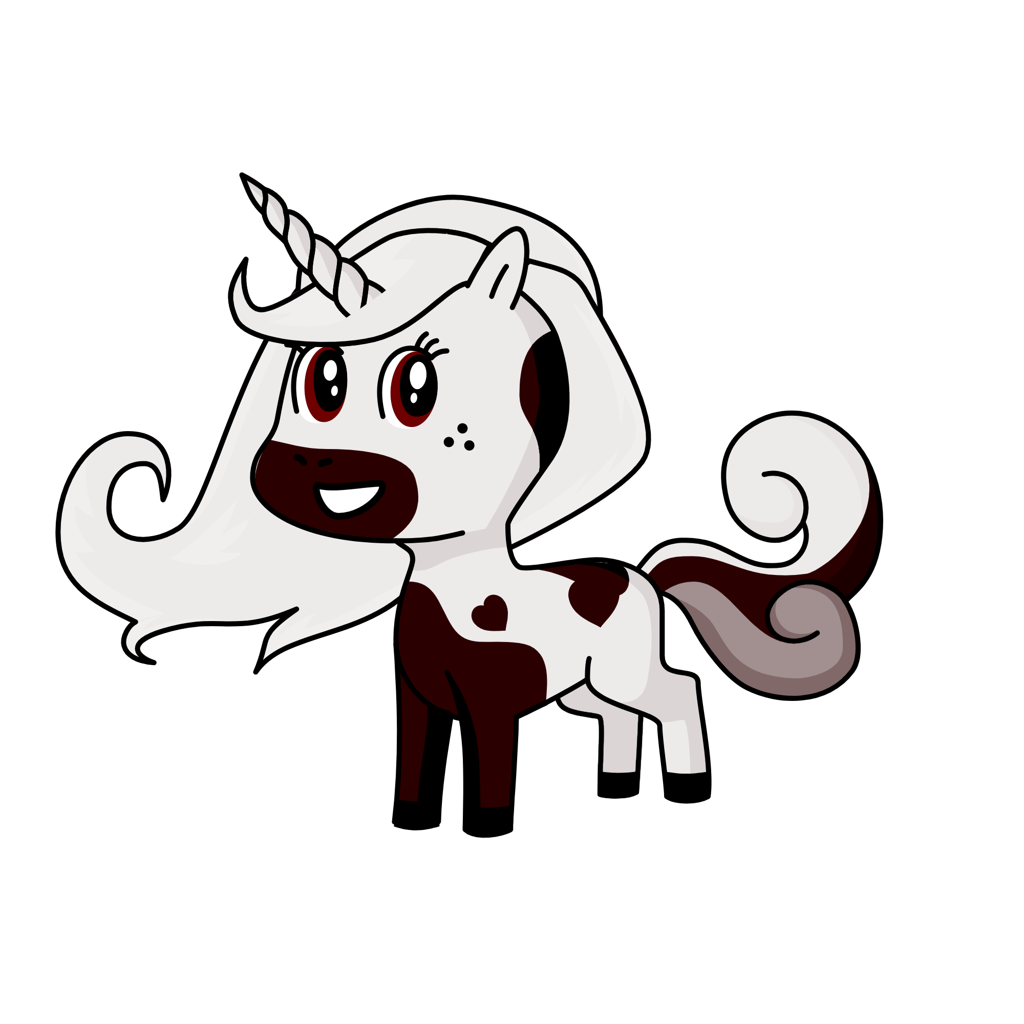 Glory, the unicorn