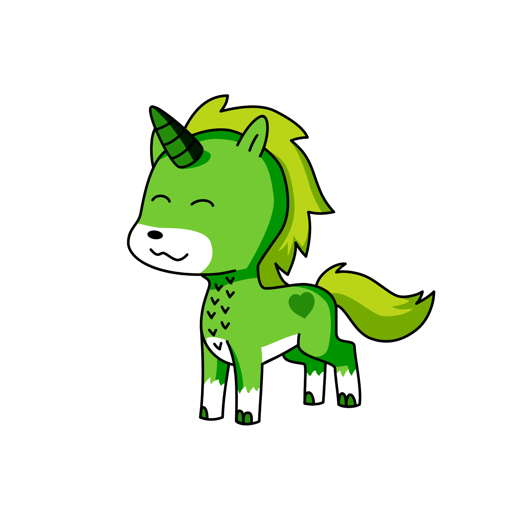 Clover, the unicorn