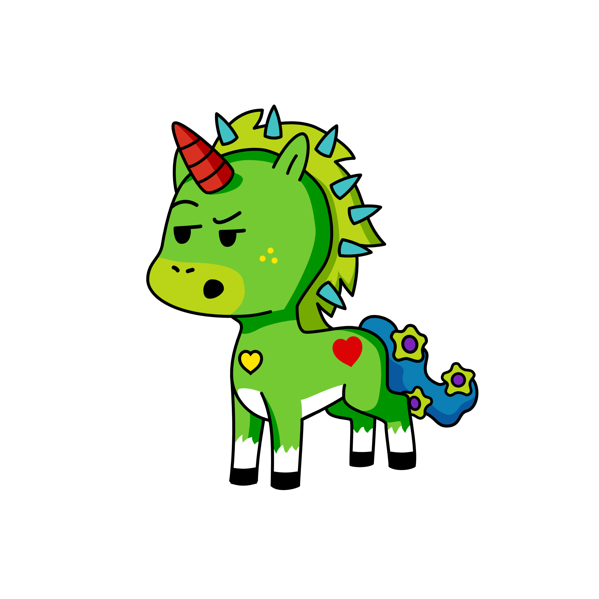 Luna, the unicorn