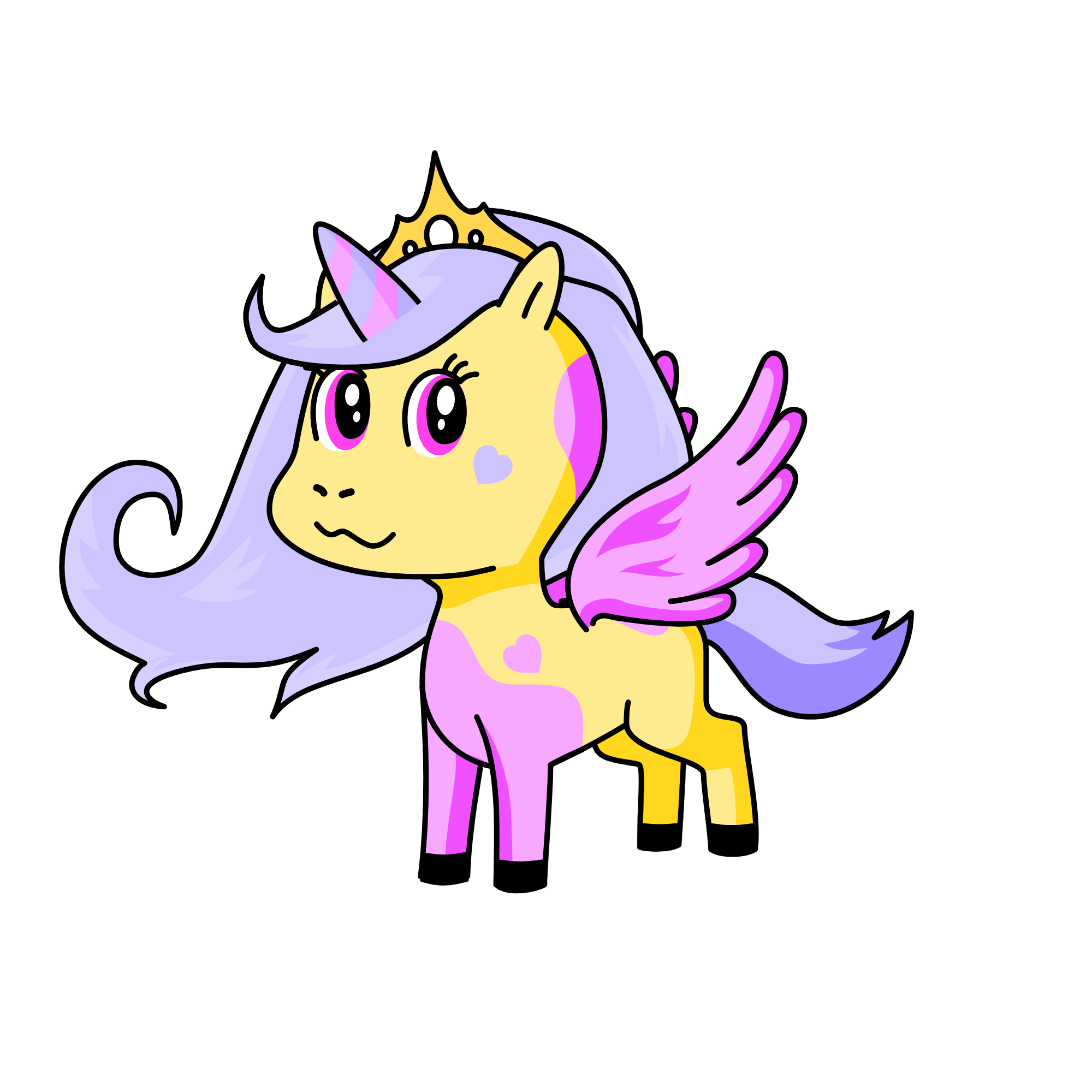 Slime Princess, the unicorn