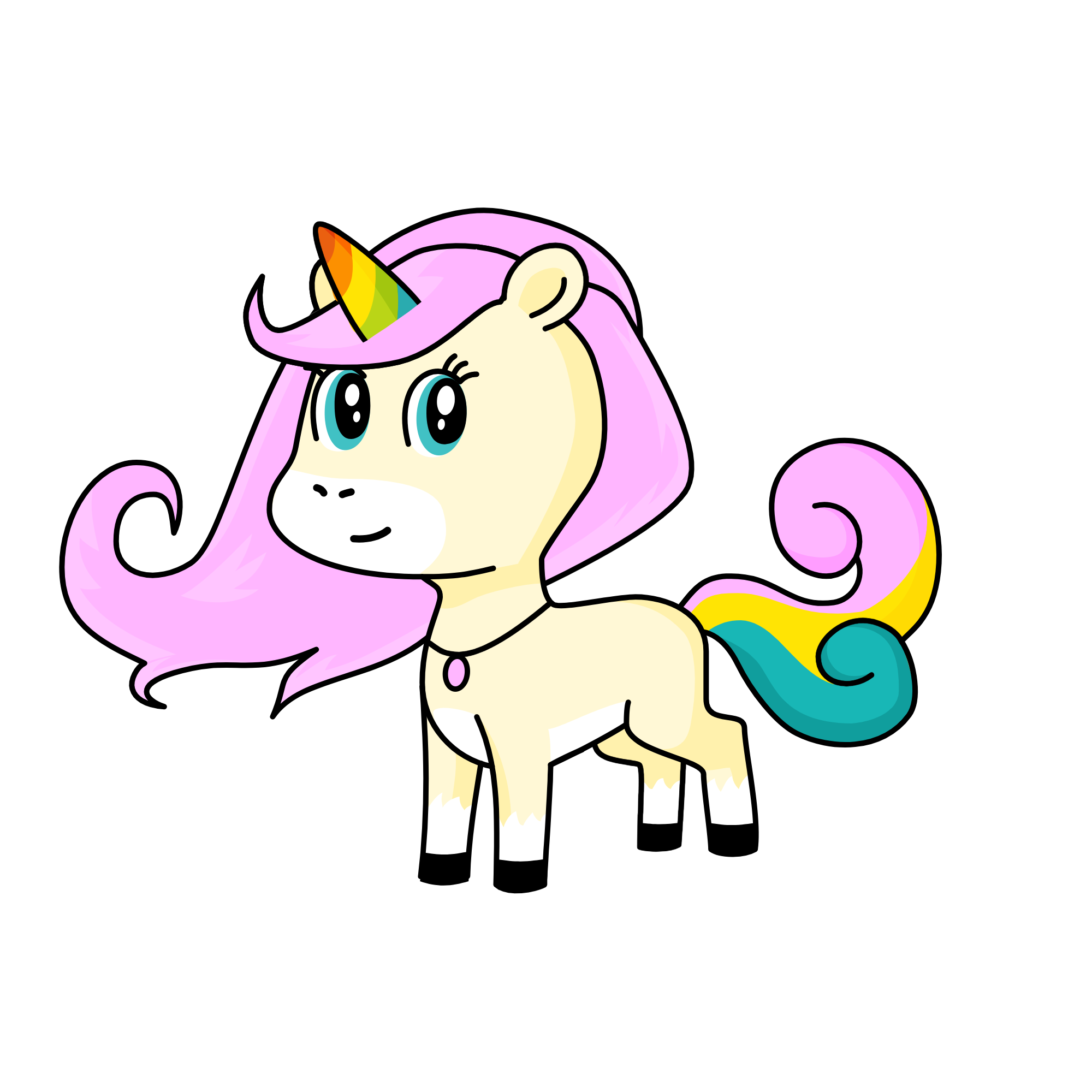 rainbow, the unicorn