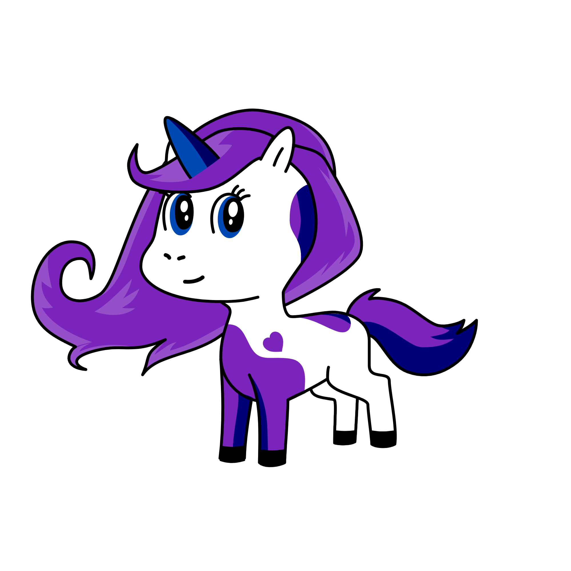 pinky, the unicorn