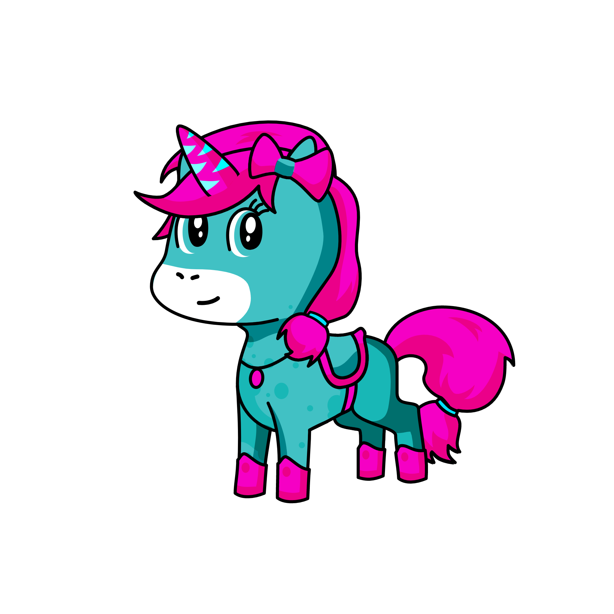 candy, the unicorn