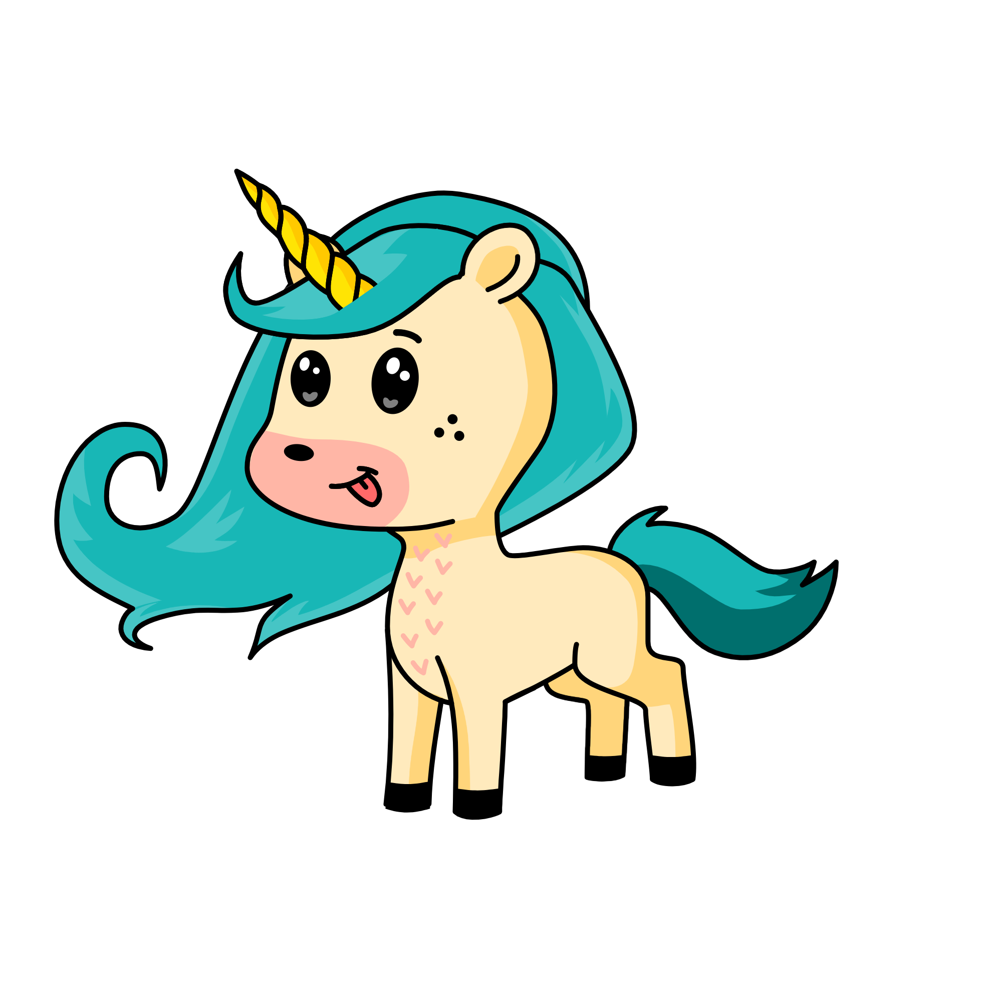 luky, the unicorn