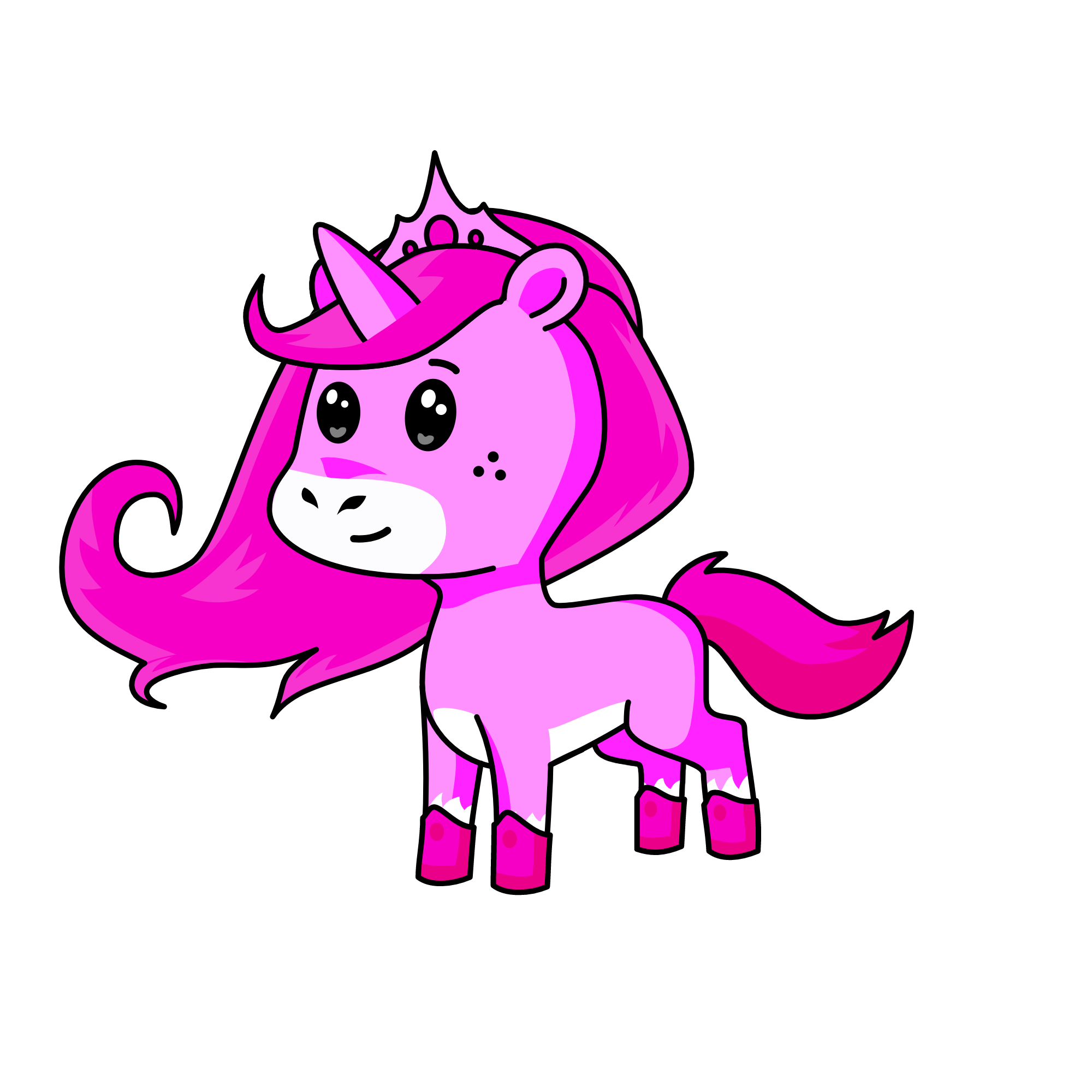 Mimikaka, the unicorn