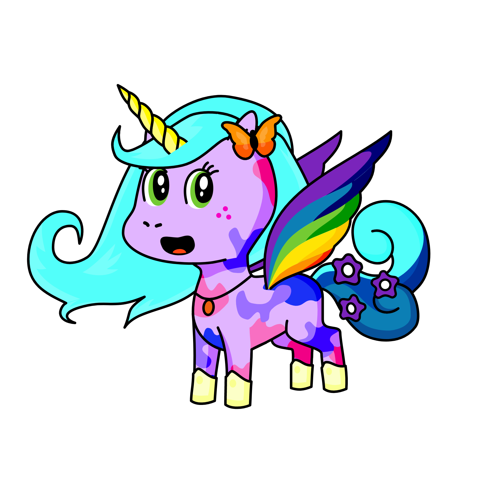 cotton , the unicorn