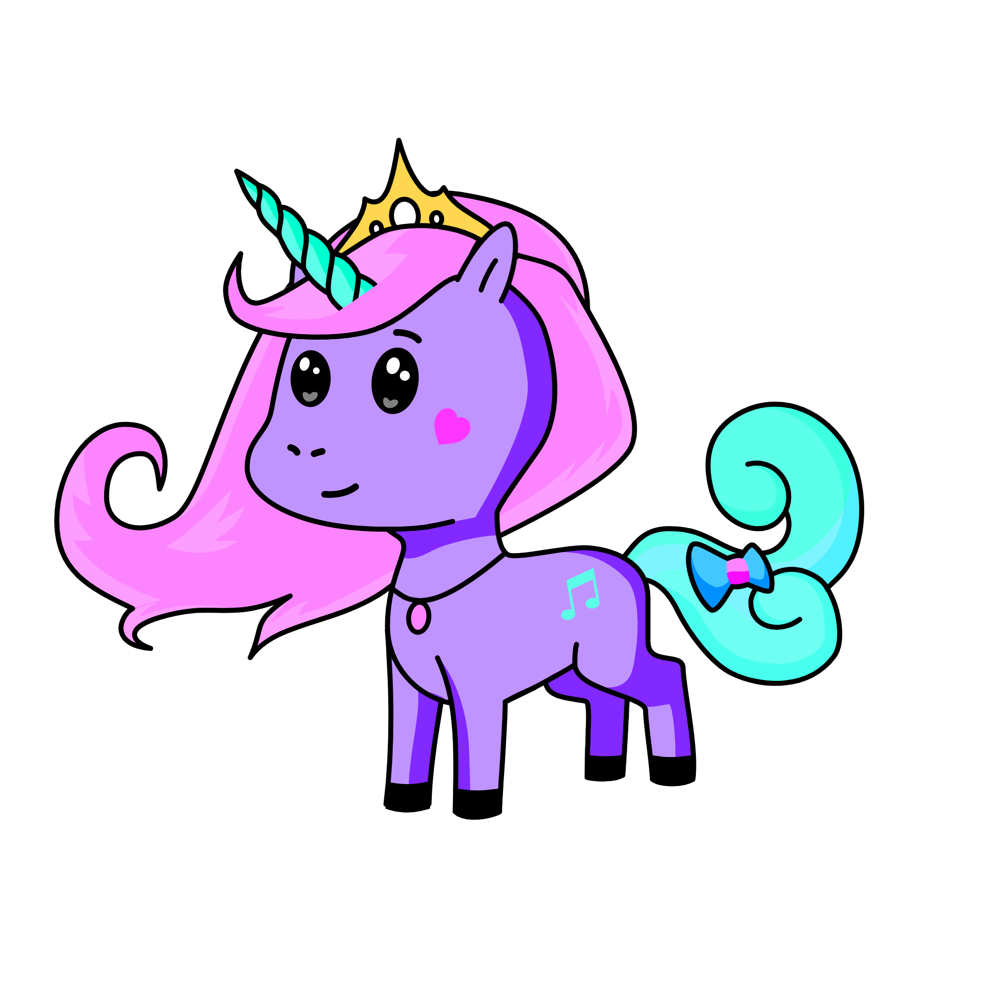 cotton candy , the unicorn