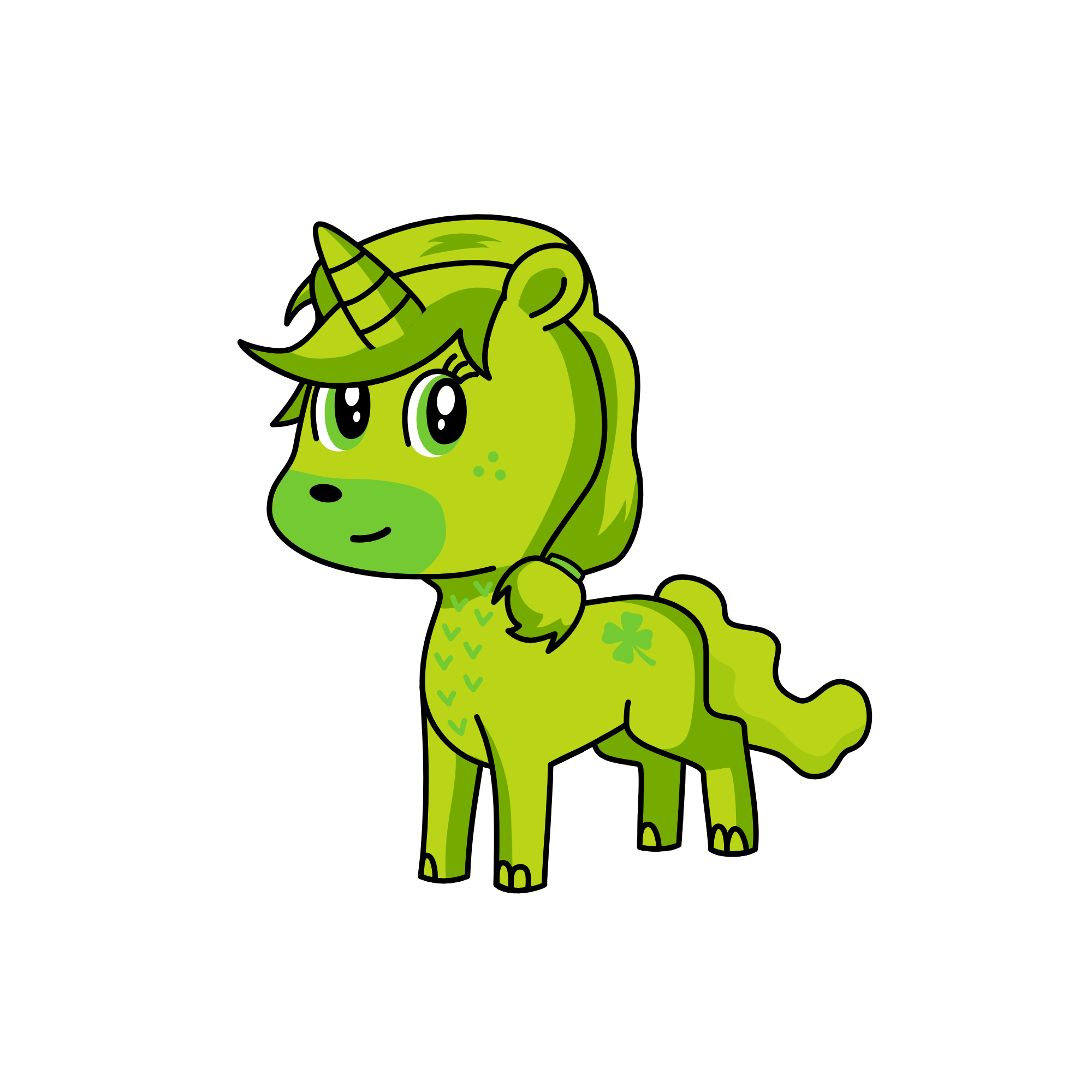 i like greeeeeeeeeeeeeeeeeeen, the unicorn