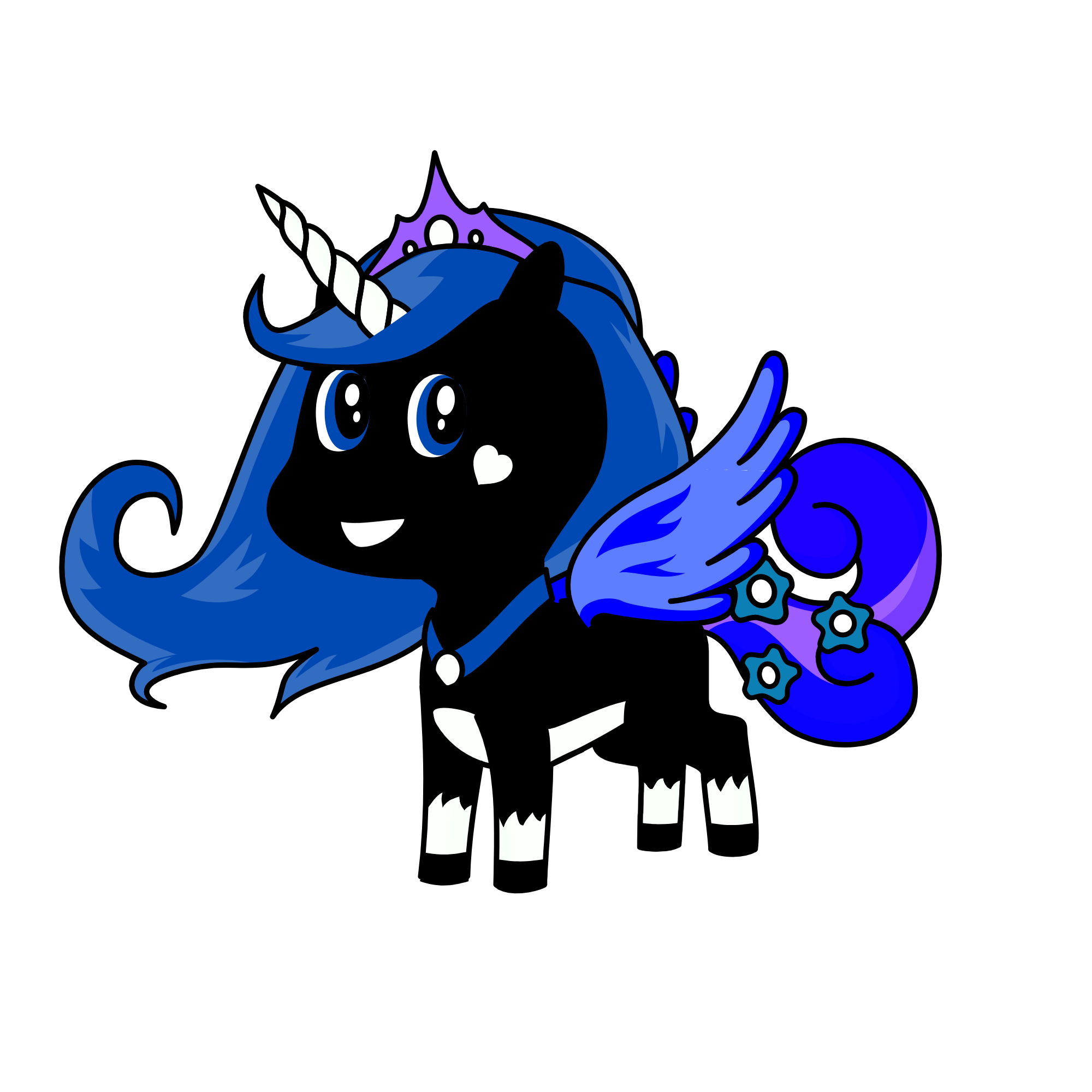 Luna, the unicorn