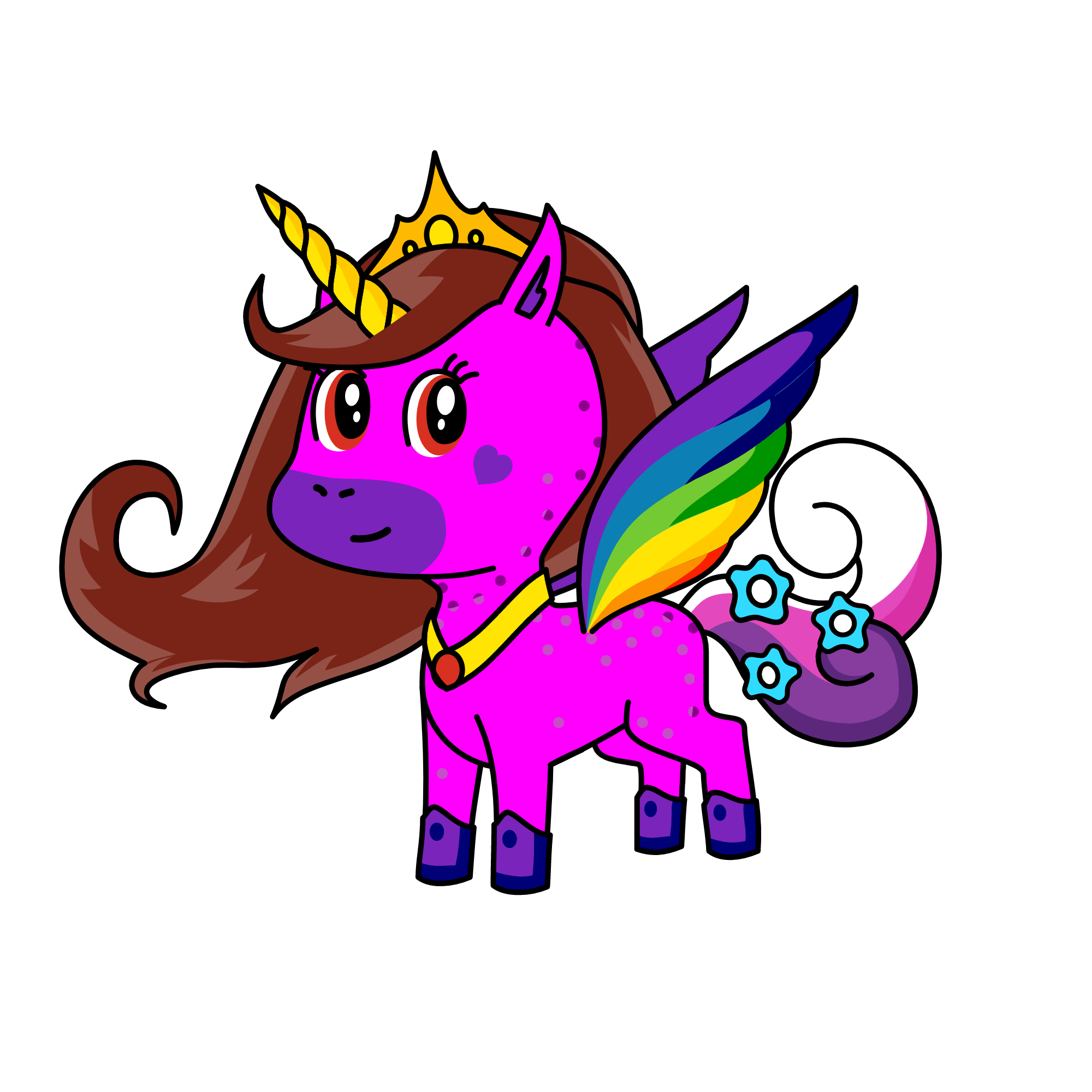 Rega , the unicorn