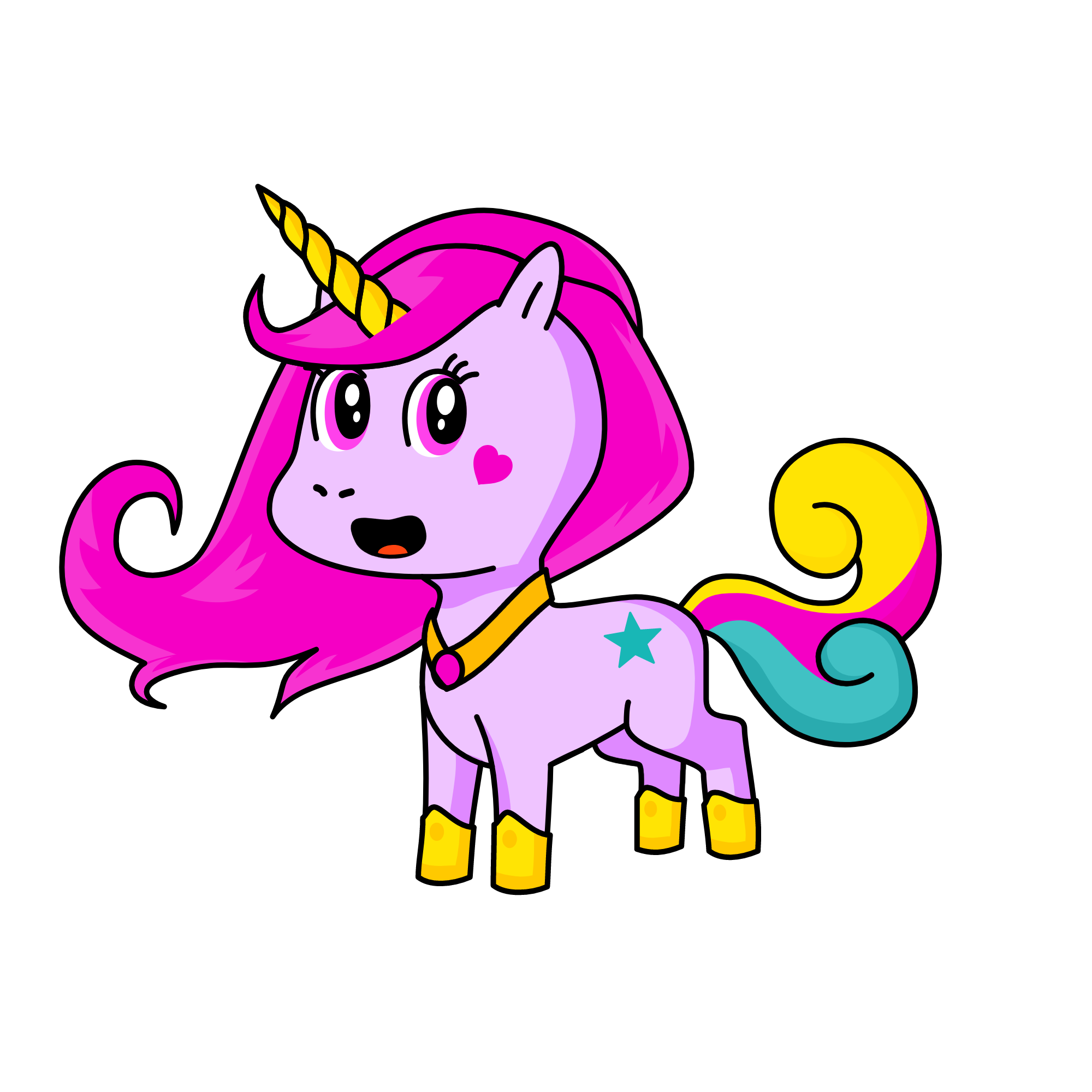 pinkie, the unicorn