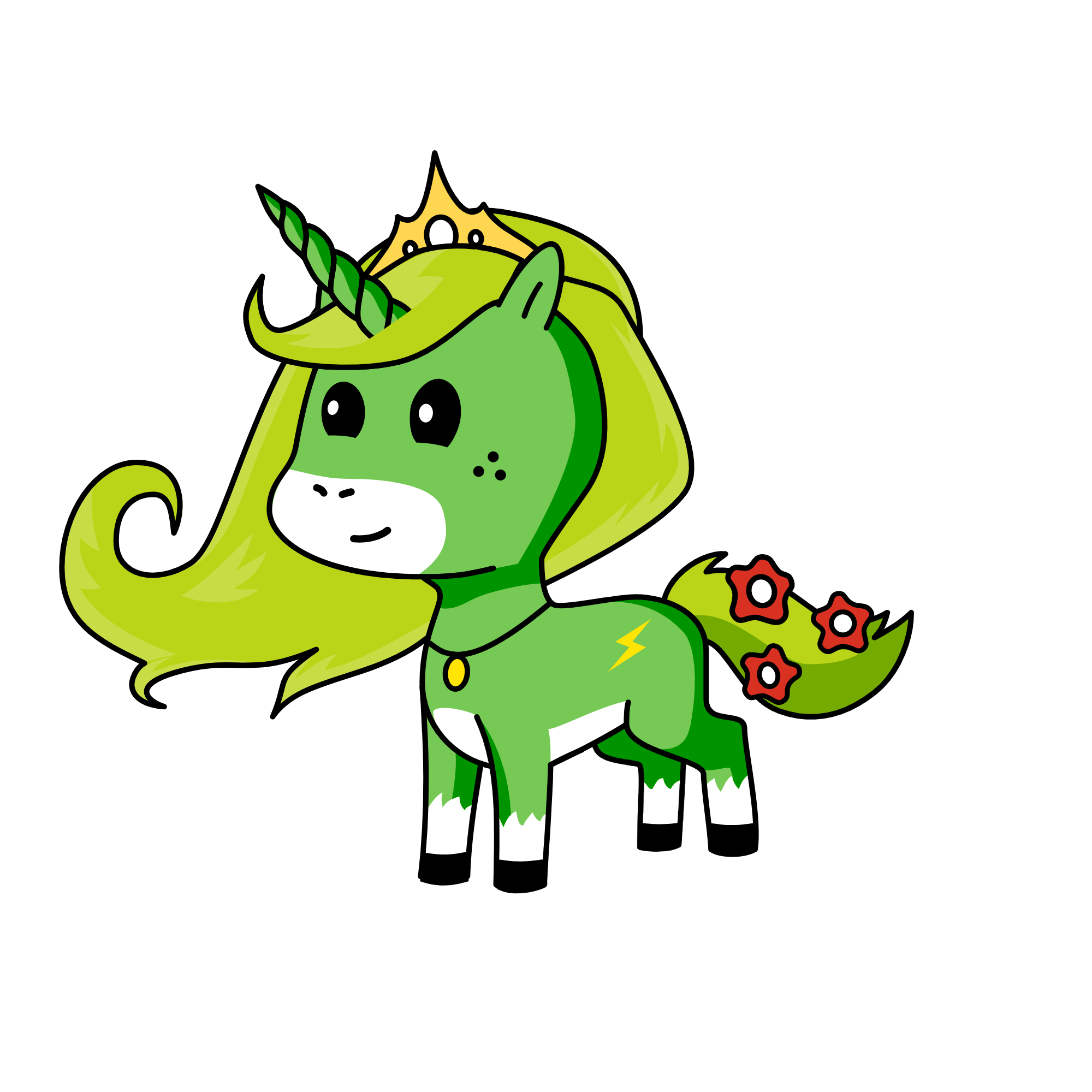 Queen Forest, the unicorn