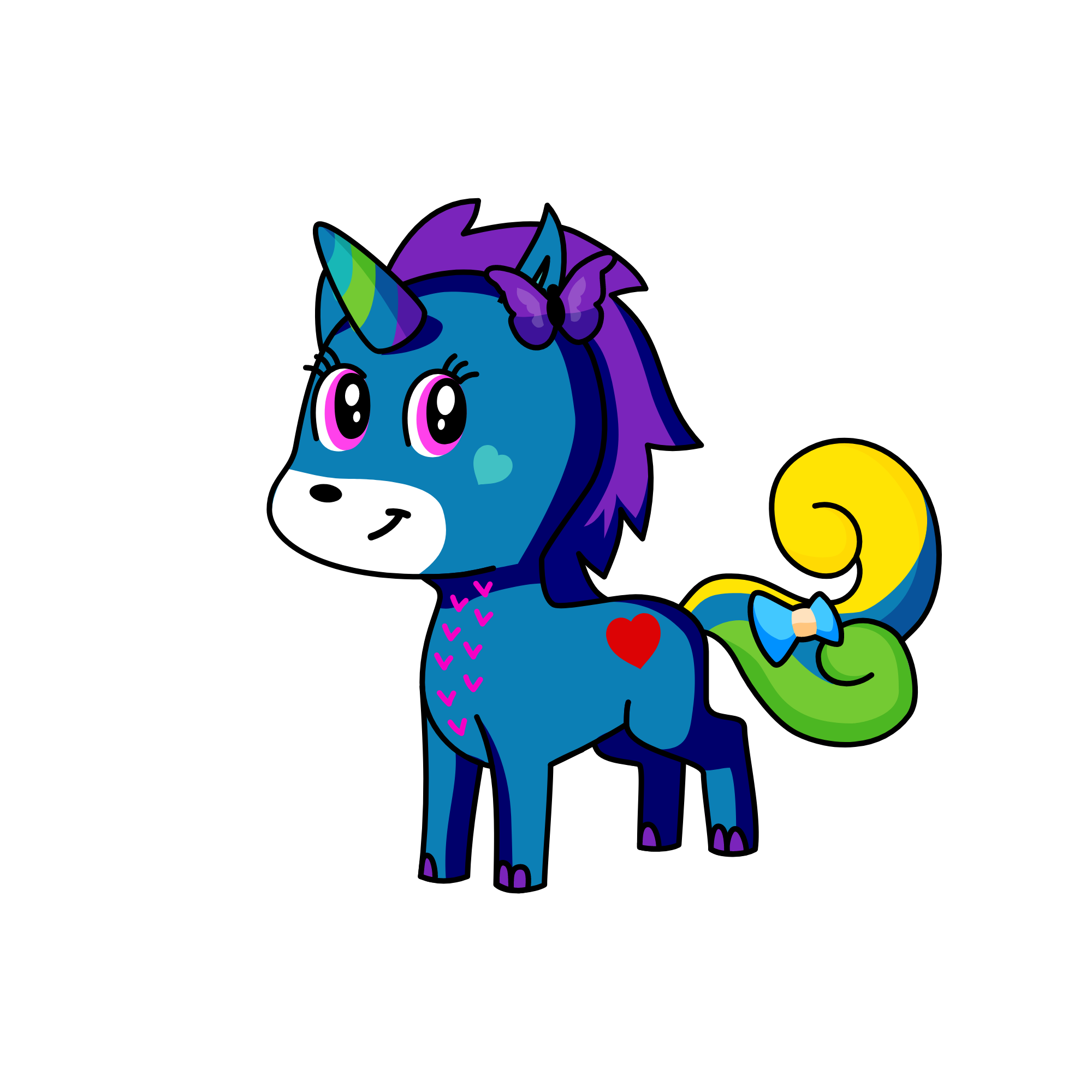 my cutipie, the unicorn