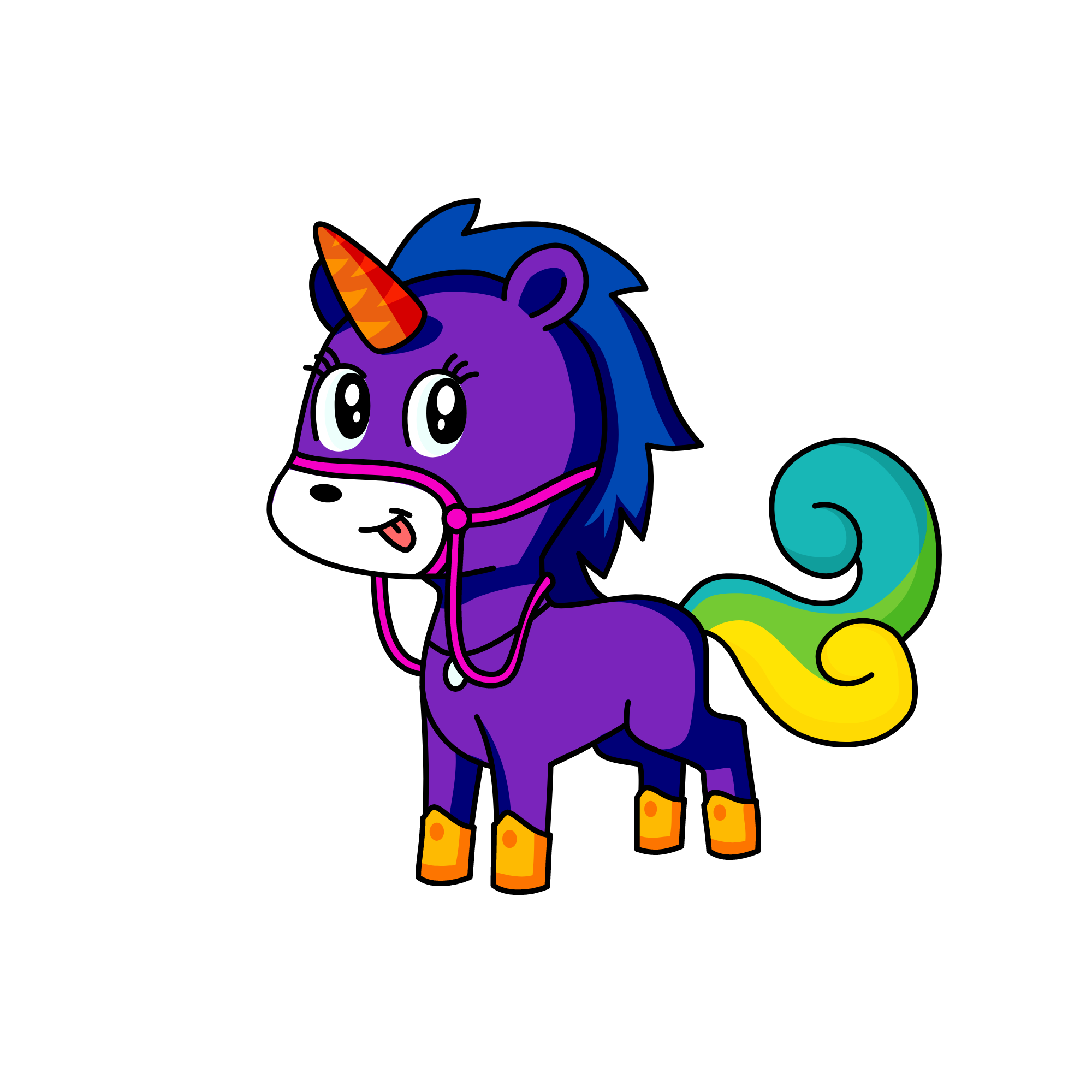 RainbowStar, the unicorn