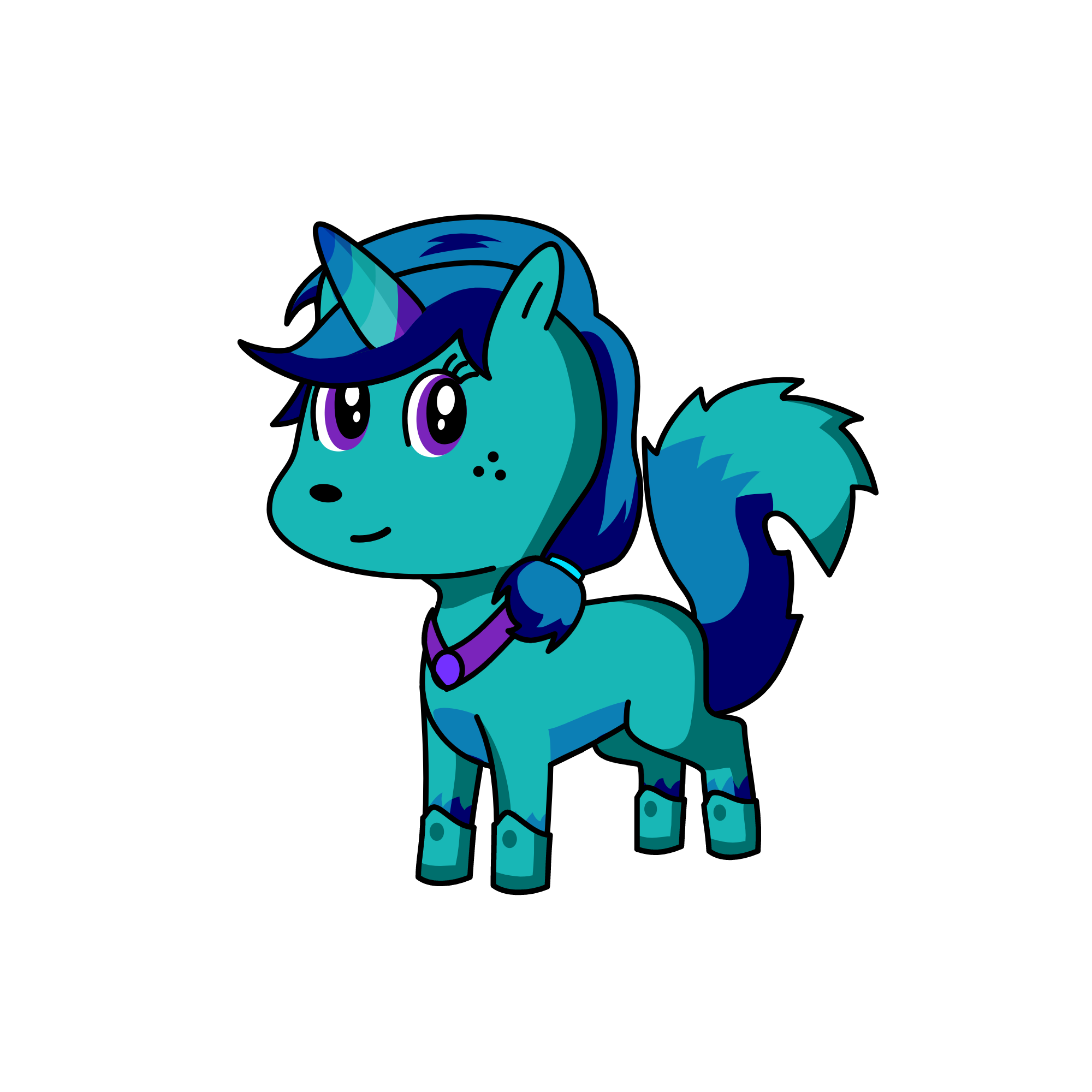 Snowy, the unicorn
