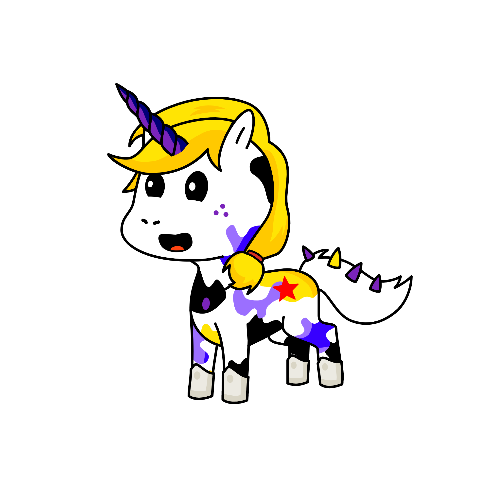 my unicorne, the unicorn