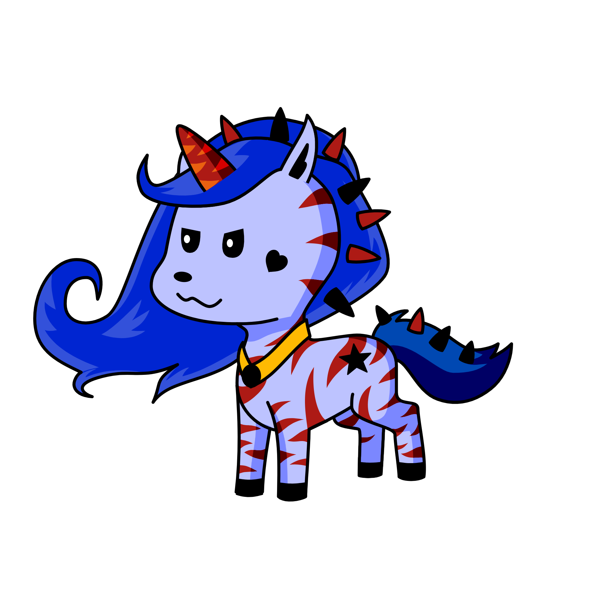 Darkside, the unicorn