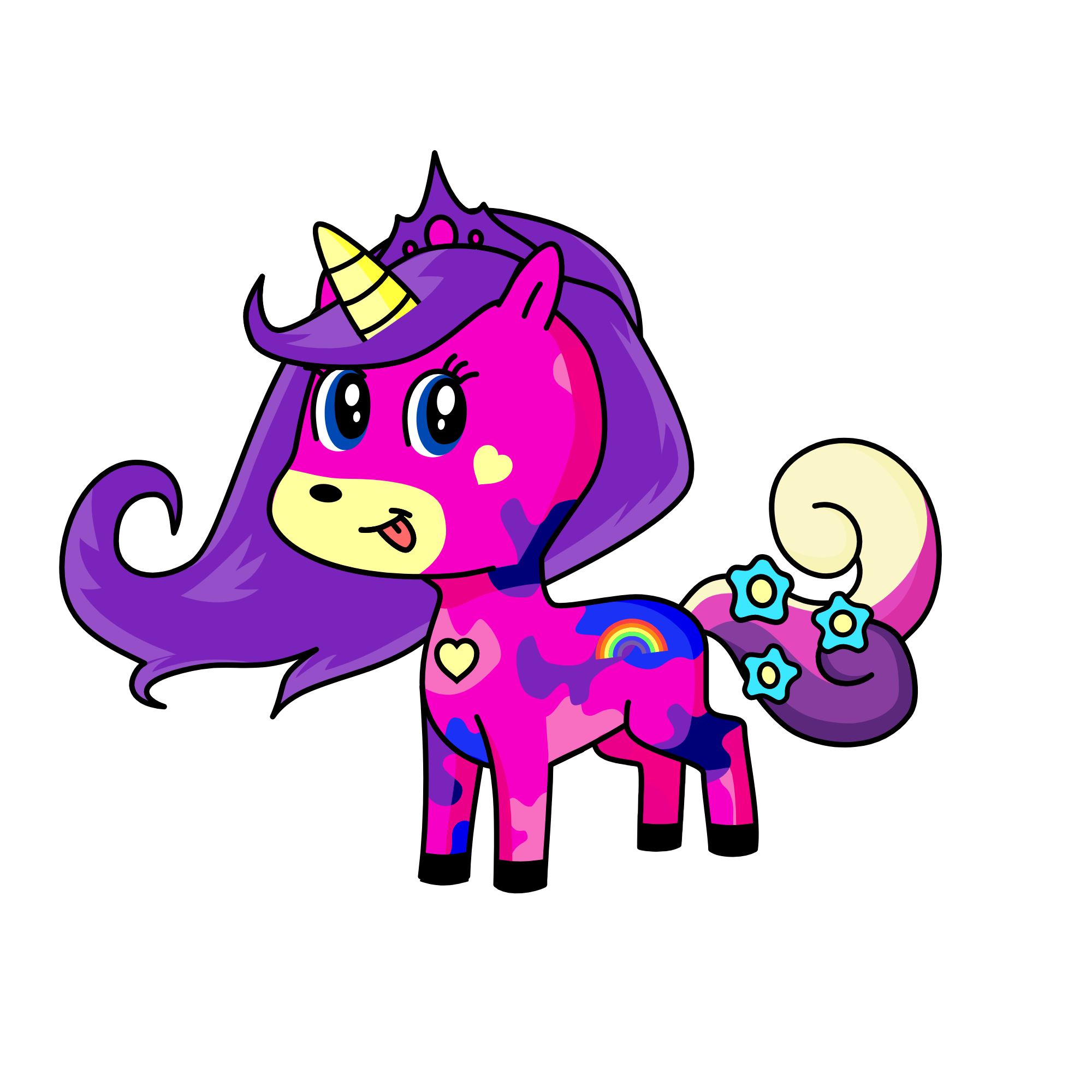raindow, the unicorn