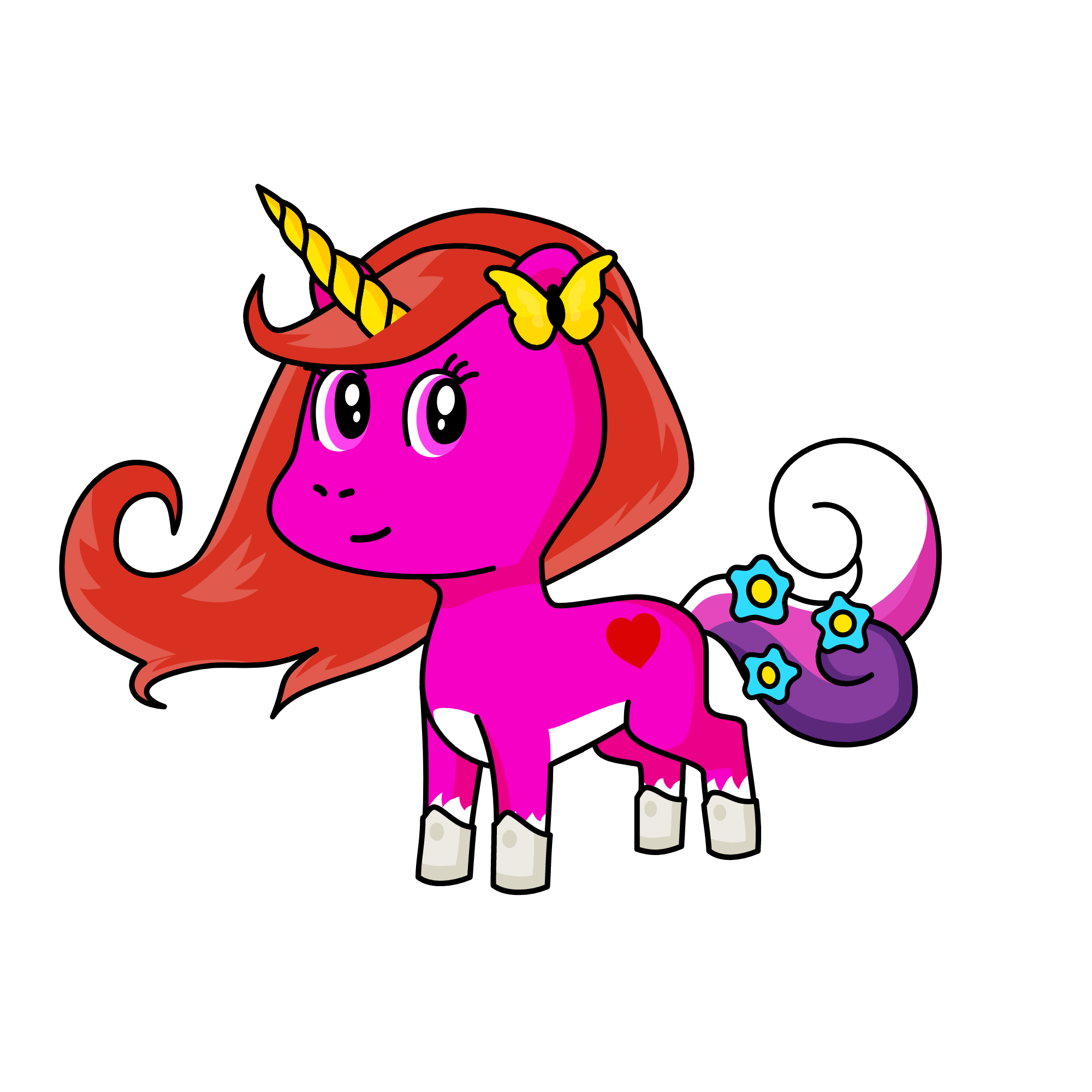 mia, the unicorn