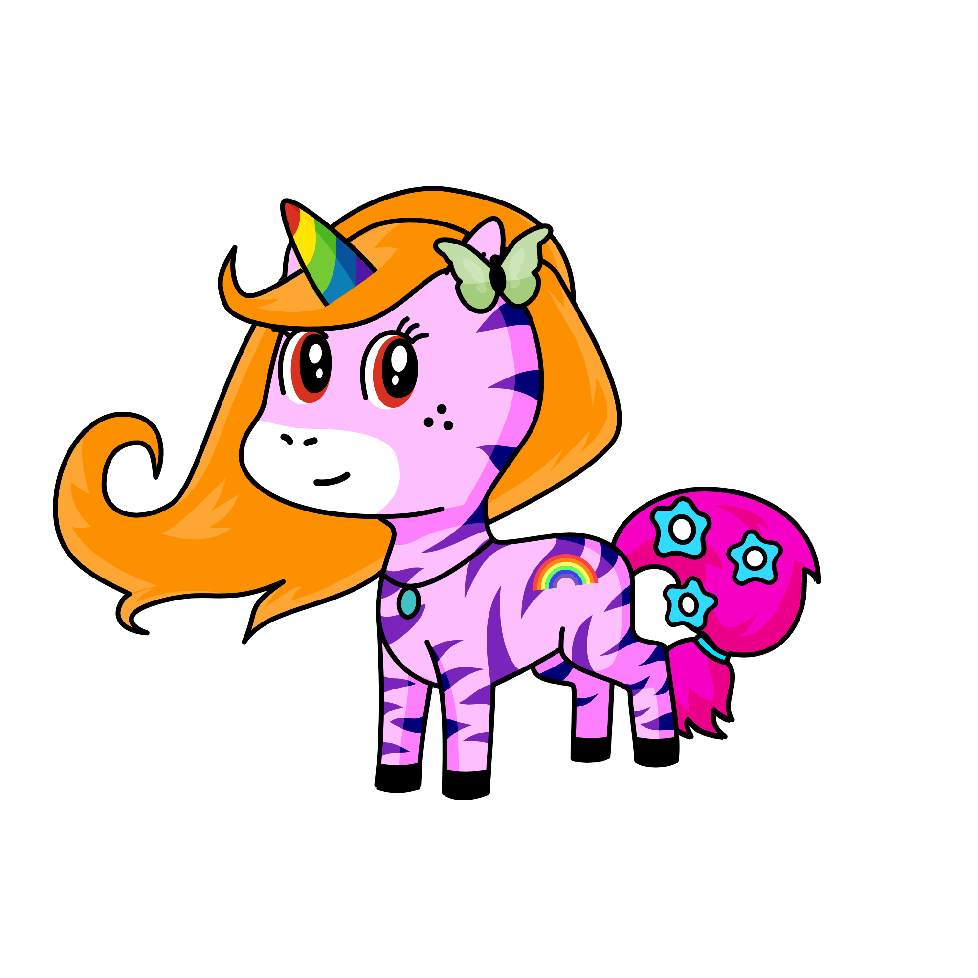 as, the unicorn