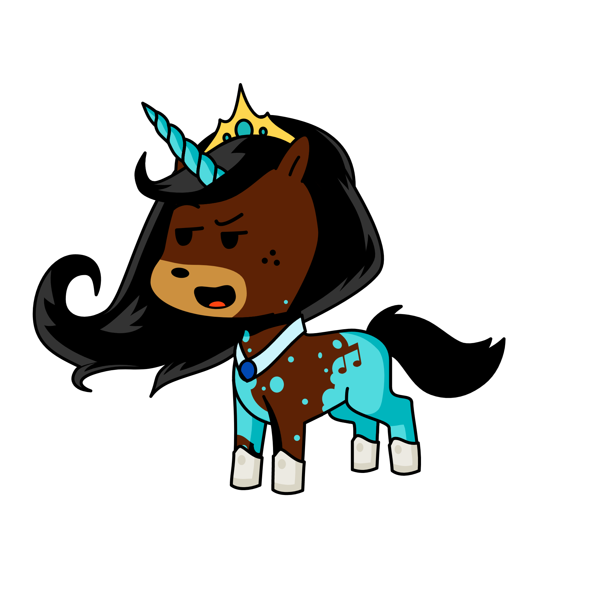 sandra, the unicorn