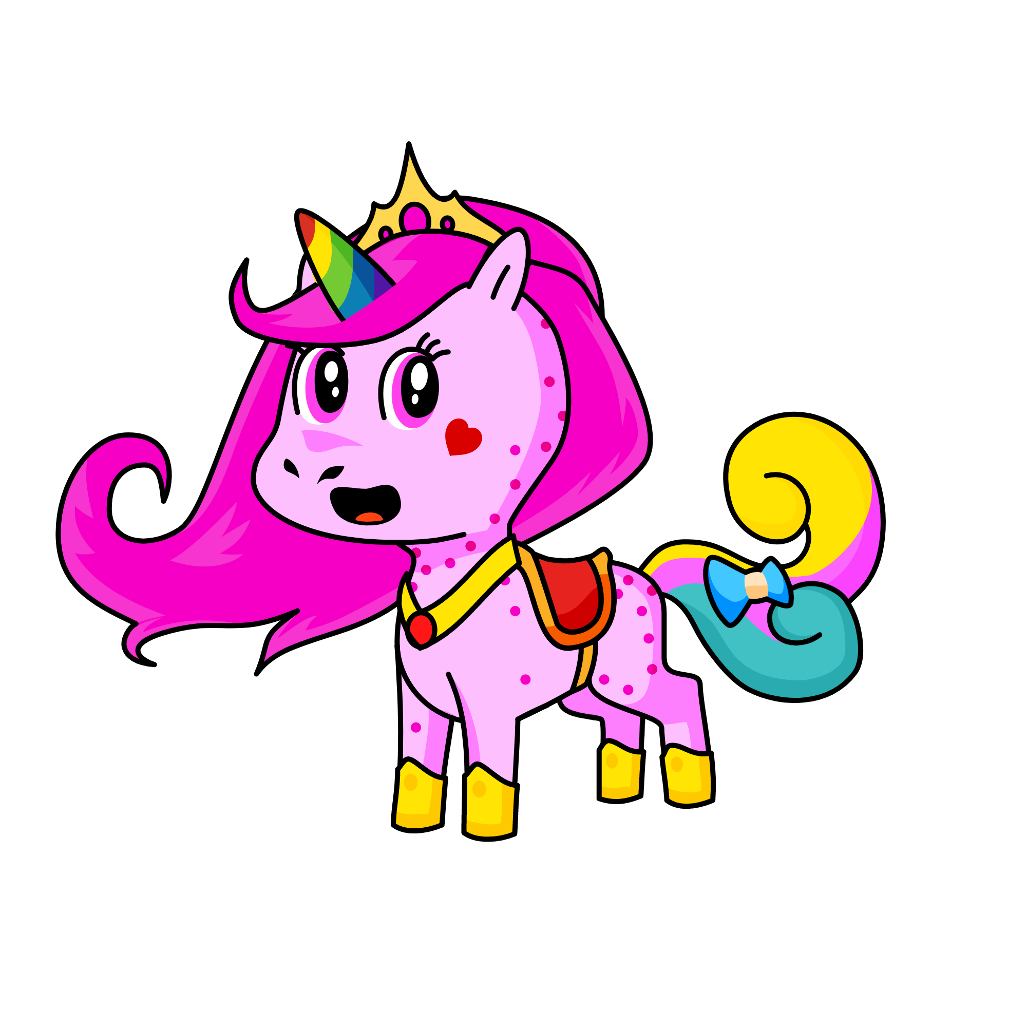 mia , the unicorn
