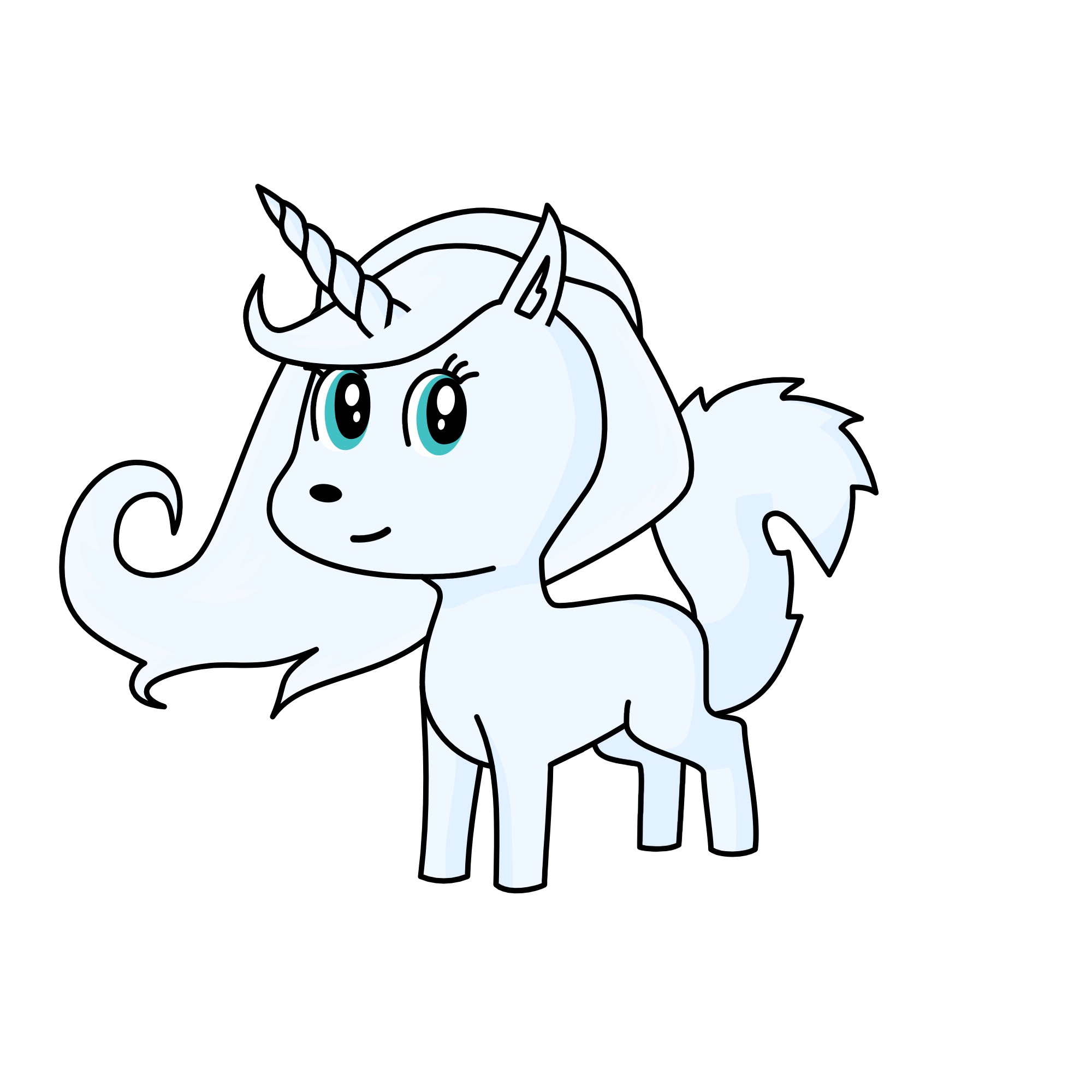 Foxy, the unicorn