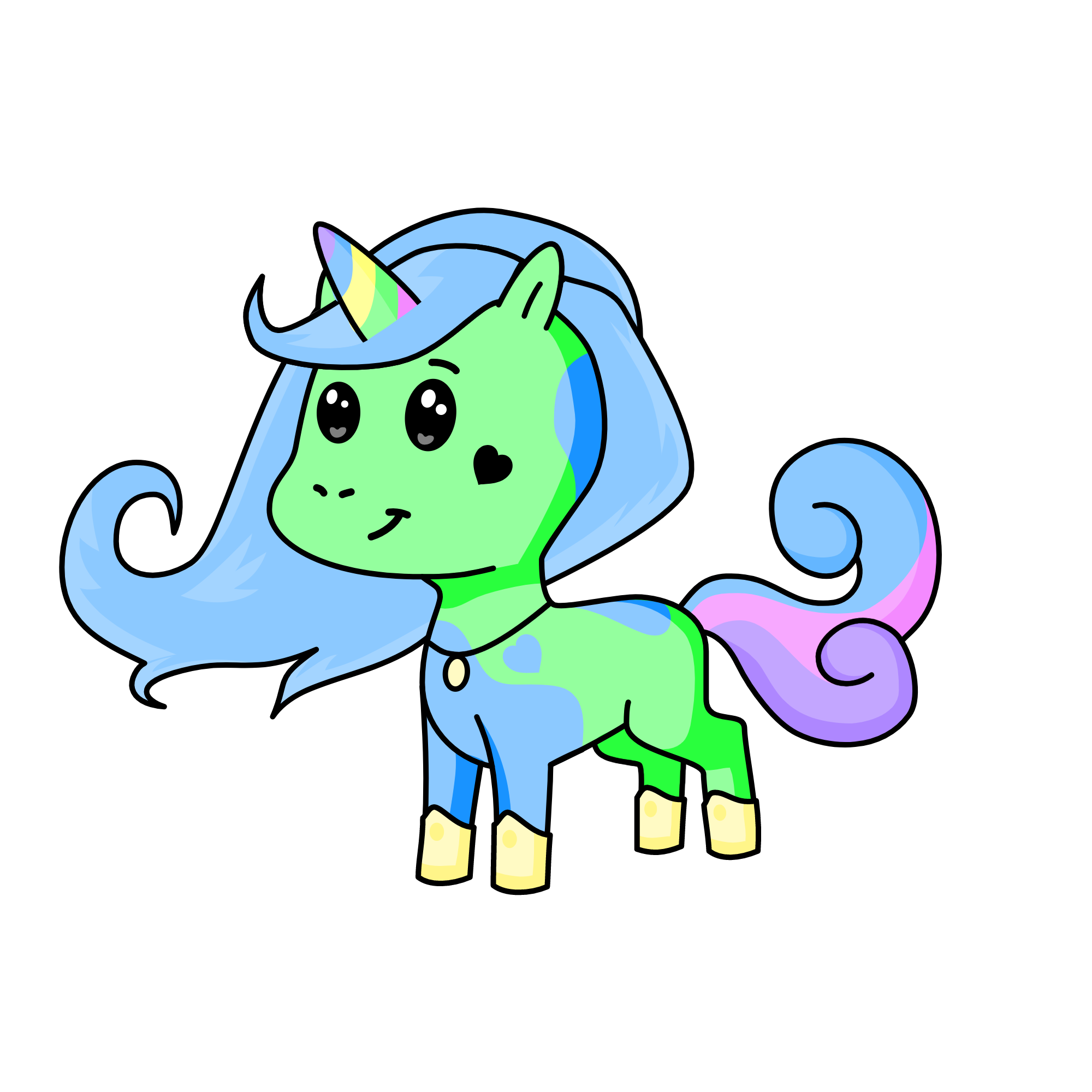 Peny, the unicorn