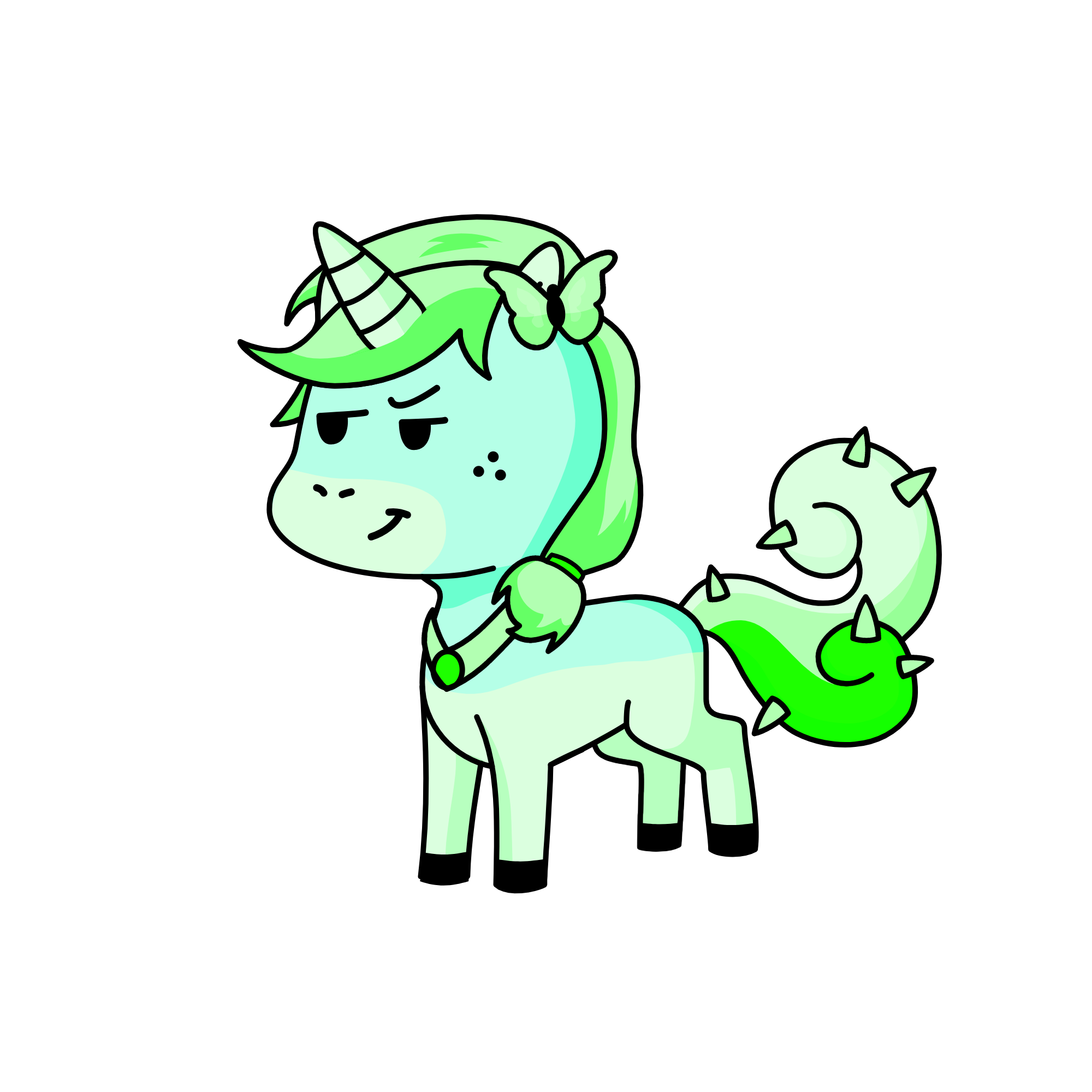 Brooke, the unicorn