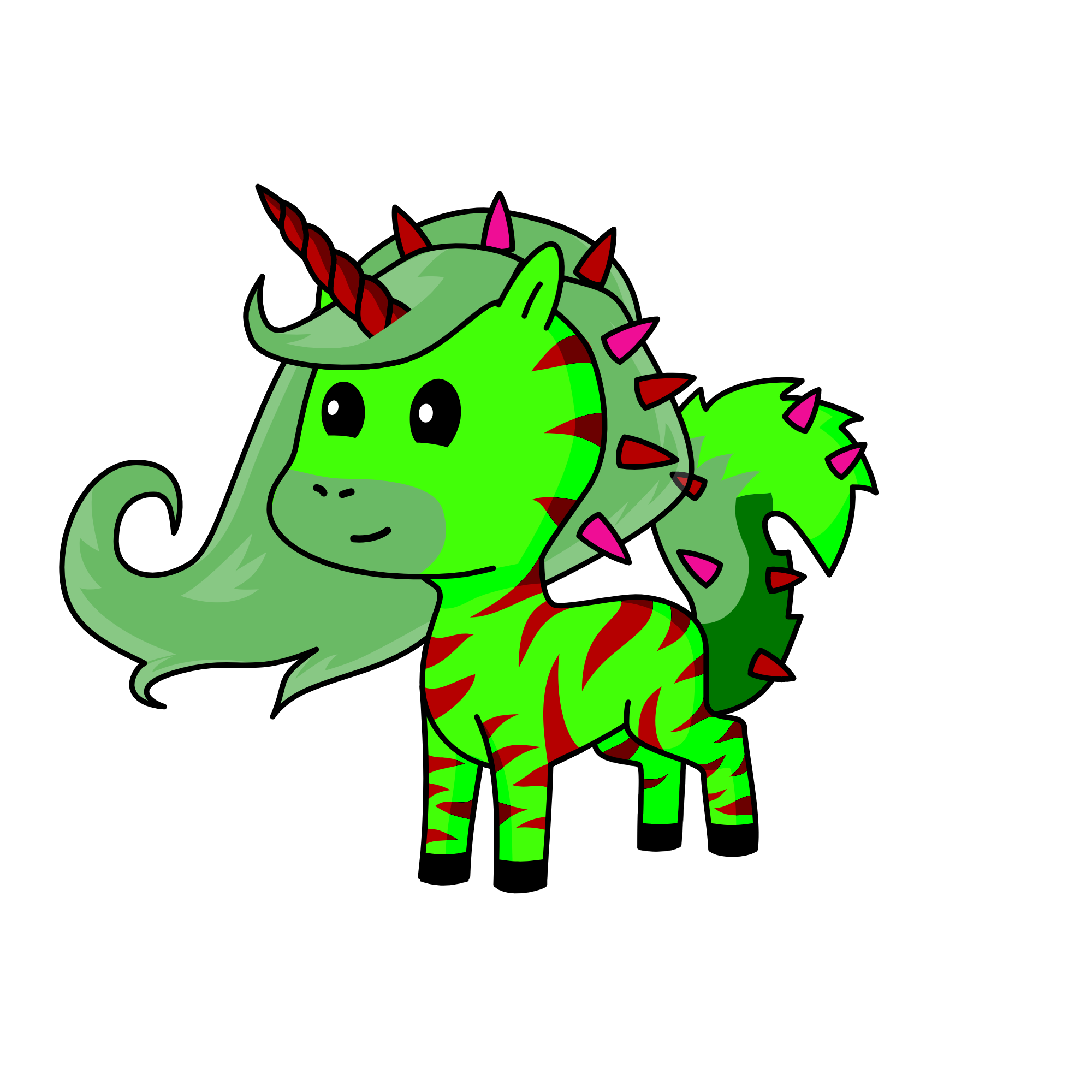 Poison Ivey, the unicorn