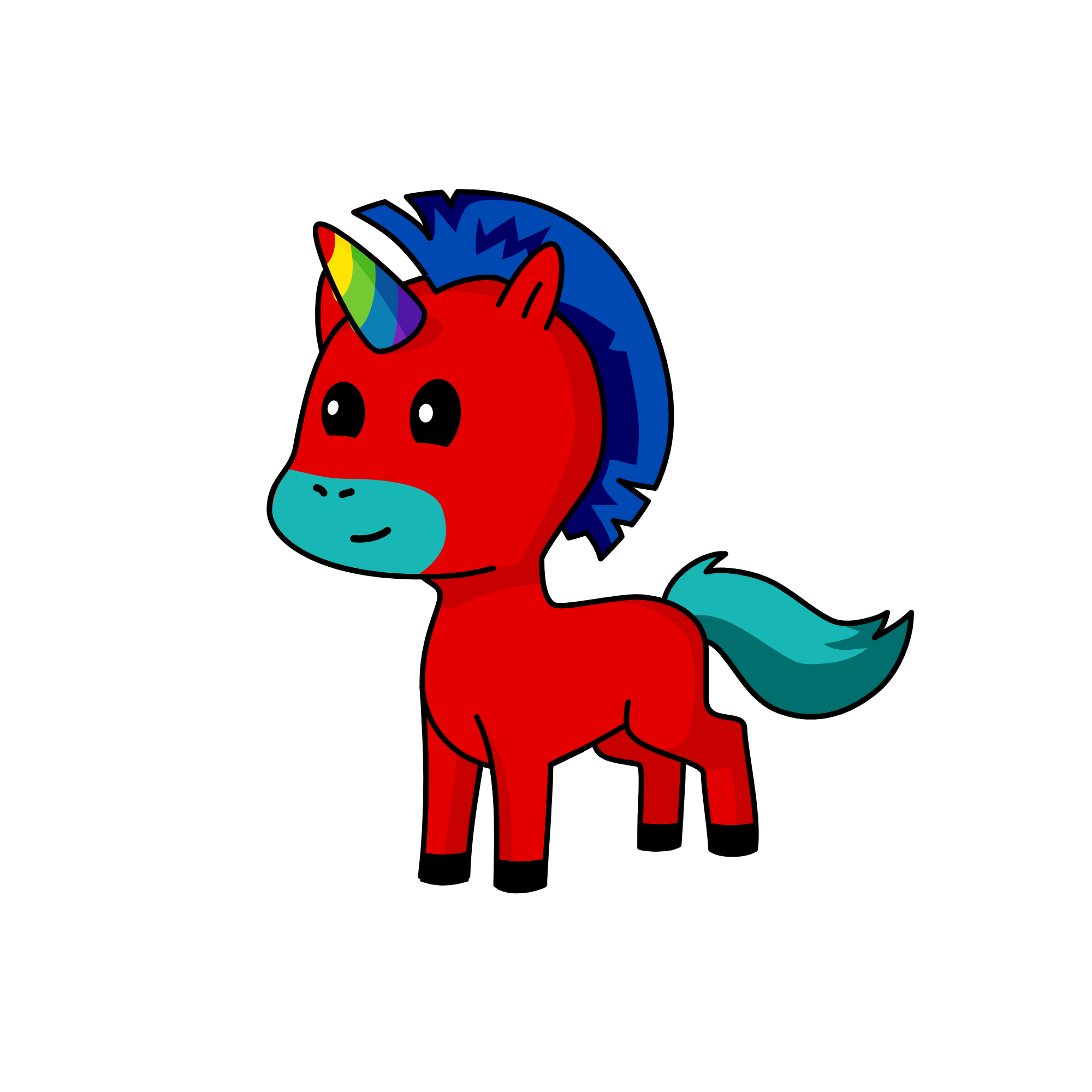 Ma licorne, the unicorn
