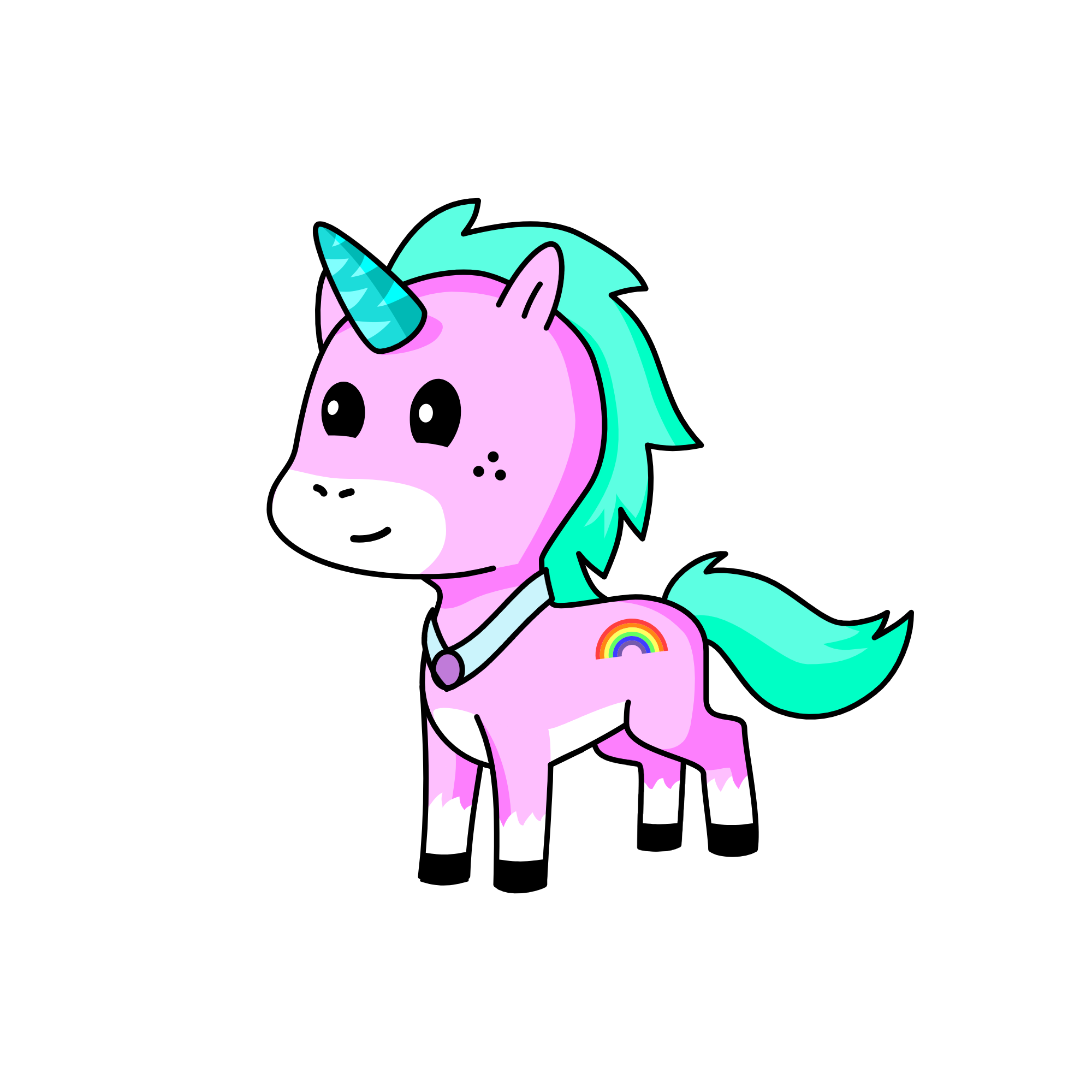 verdesita aguita, the unicorn