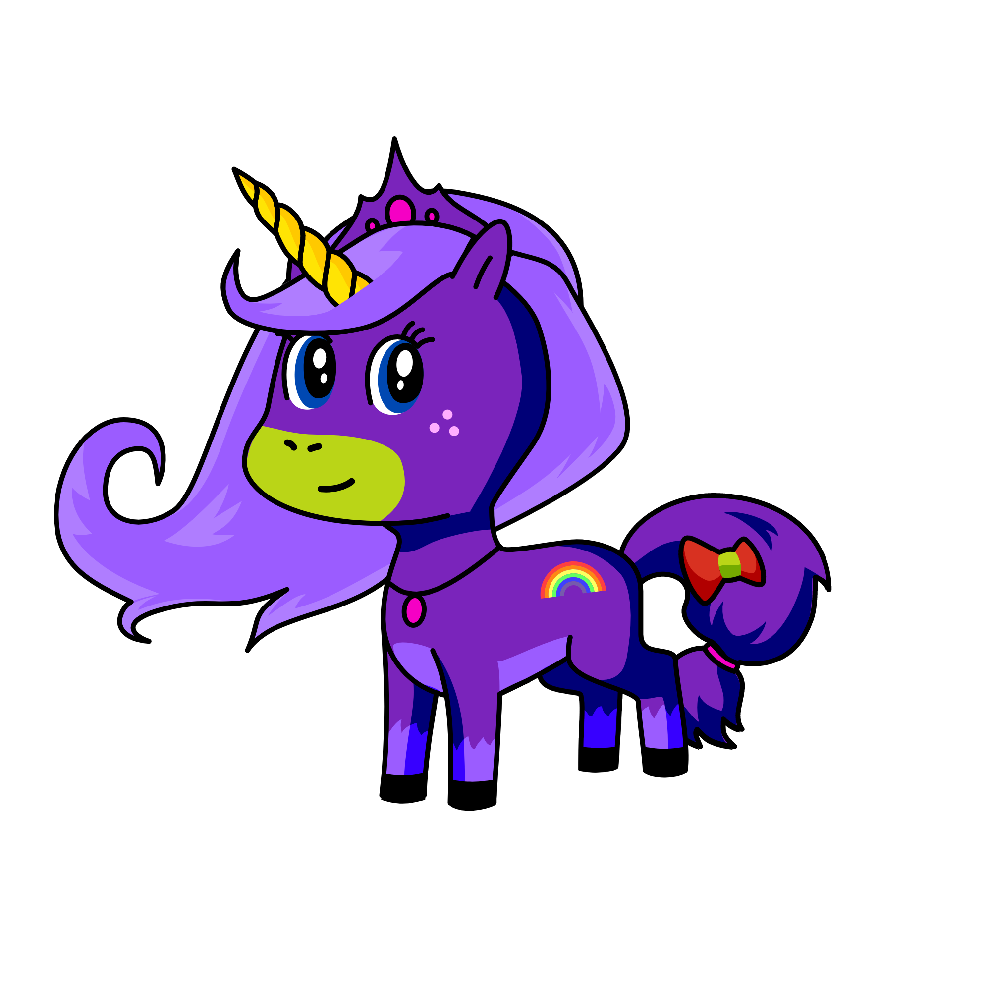 Twilight sparkle, the unicorn