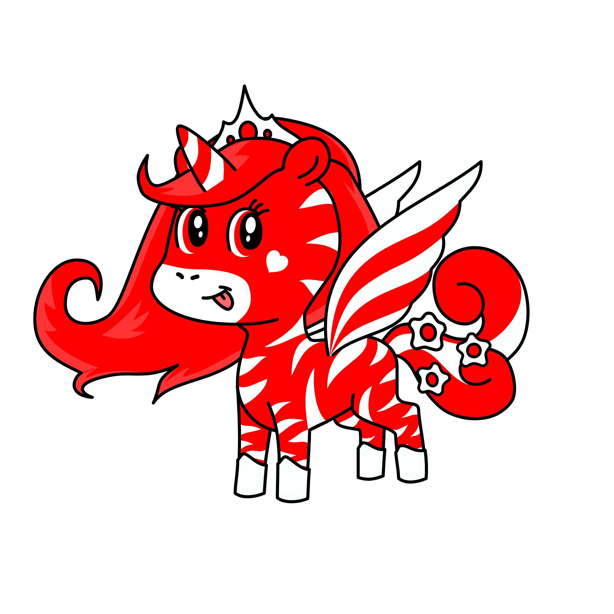 peppermint, the unicorn