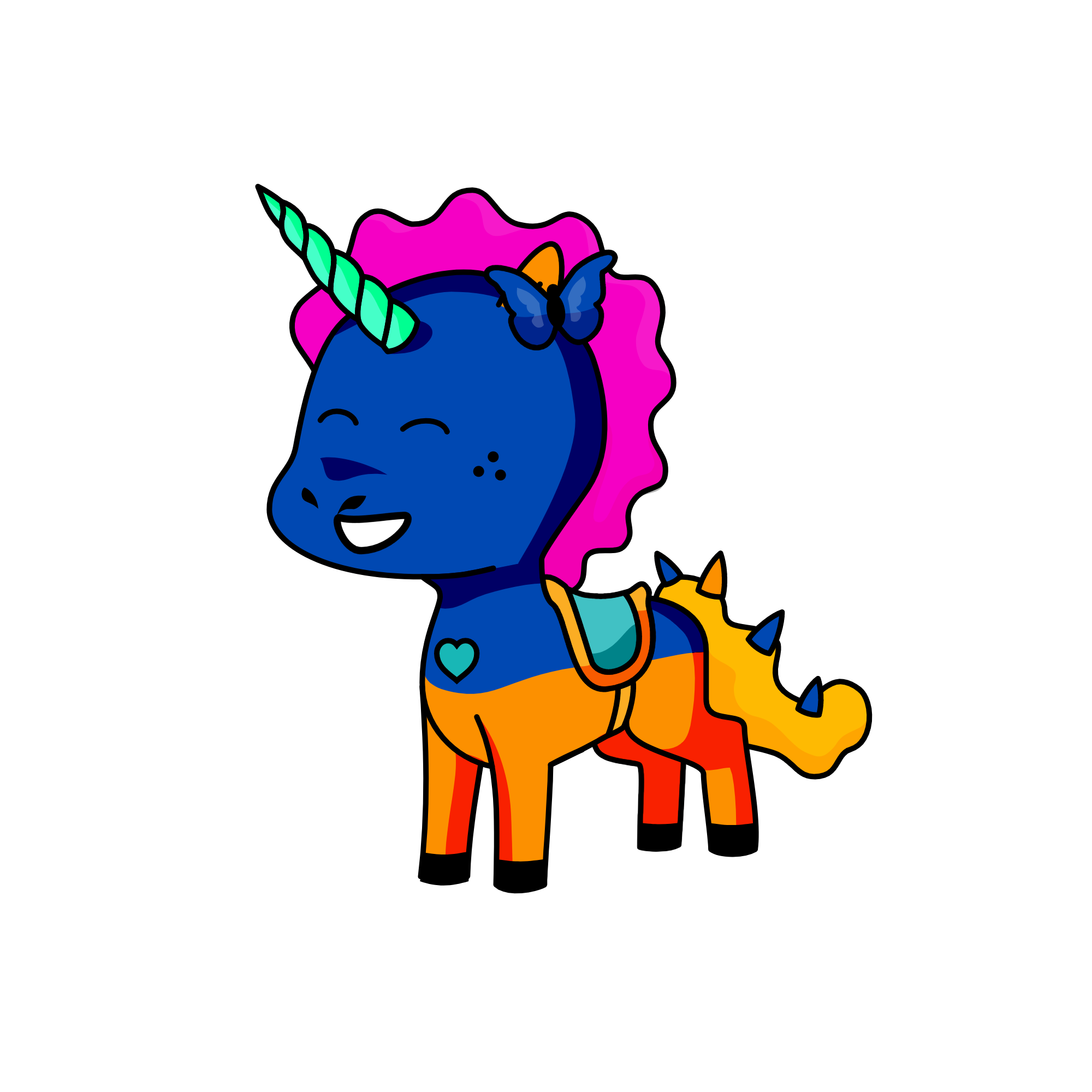 HBHFTHB, the unicorn