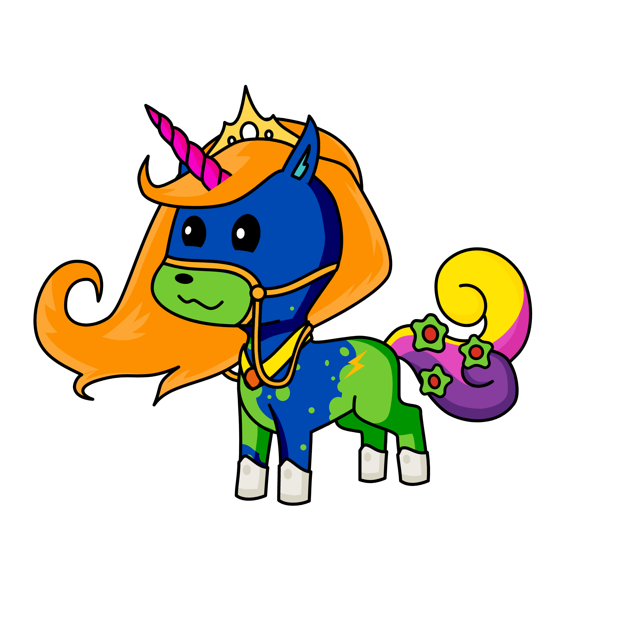 milka, the unicorn