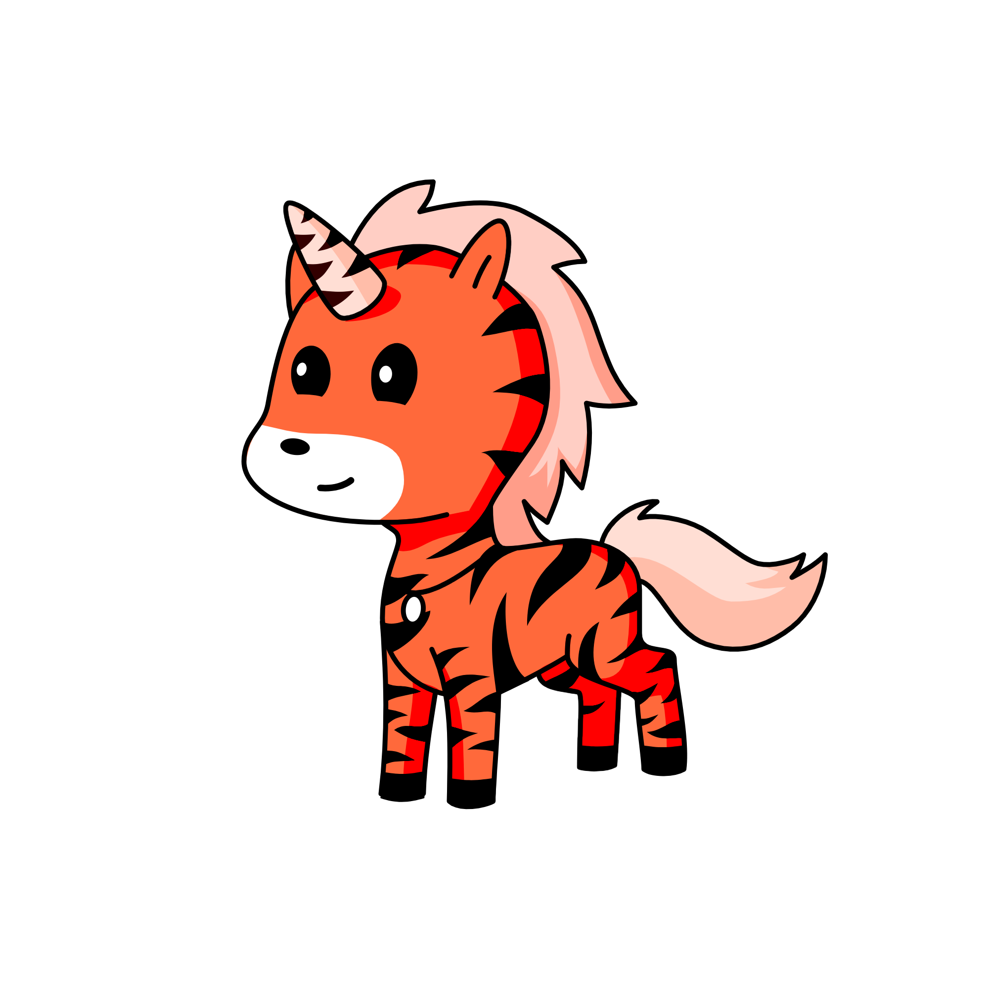 Tiger , the unicorn
