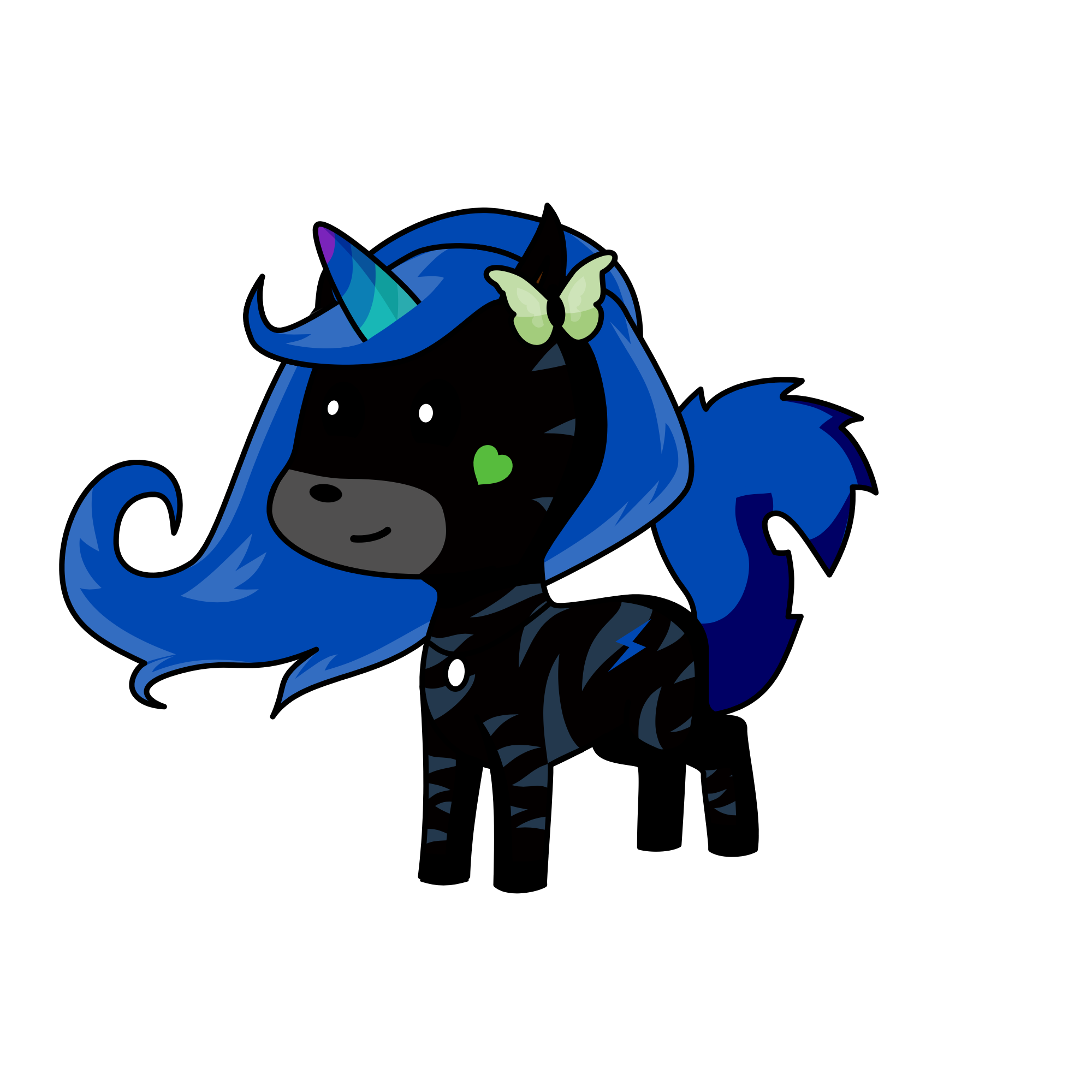 Crystal, the unicorn