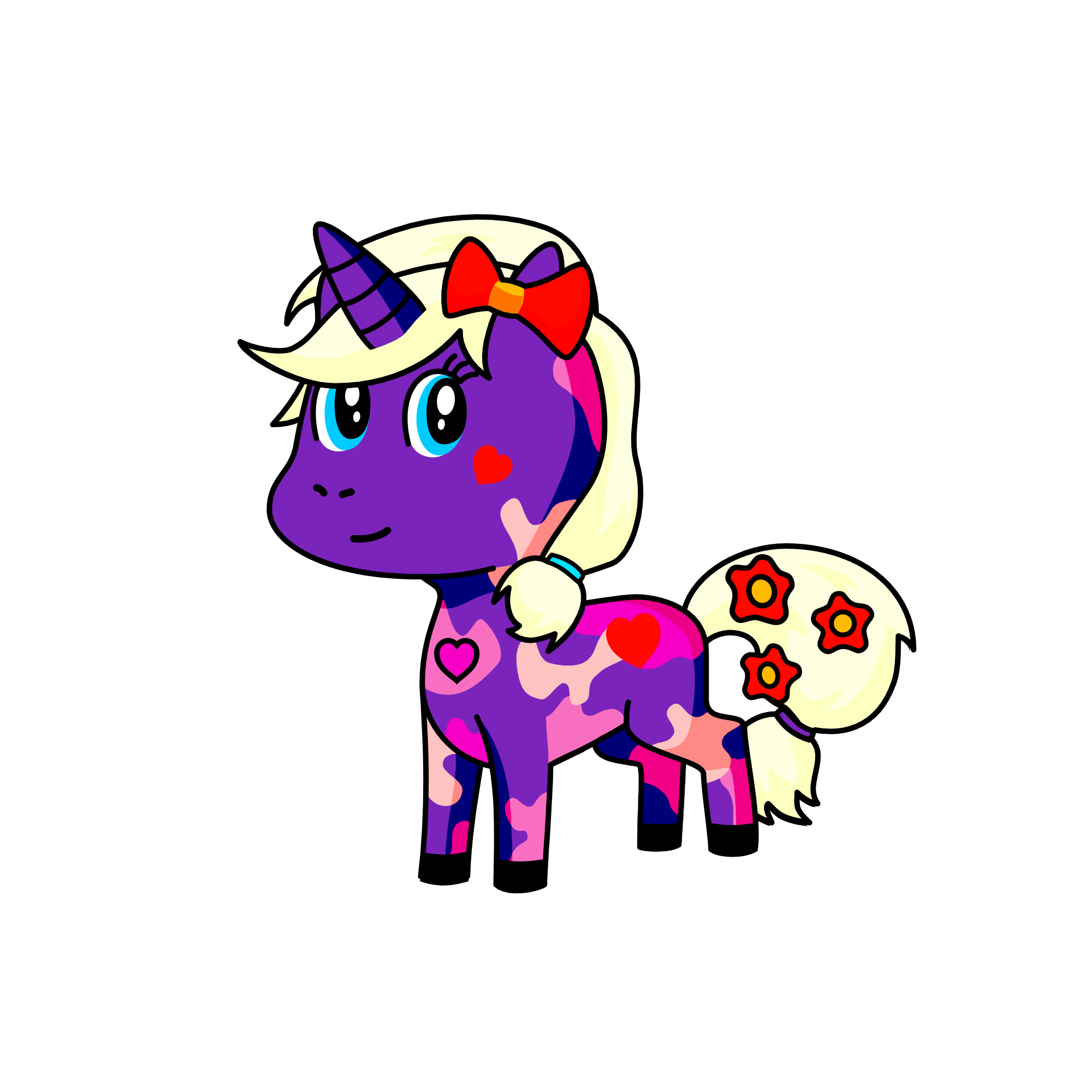 Valentine, the unicorn