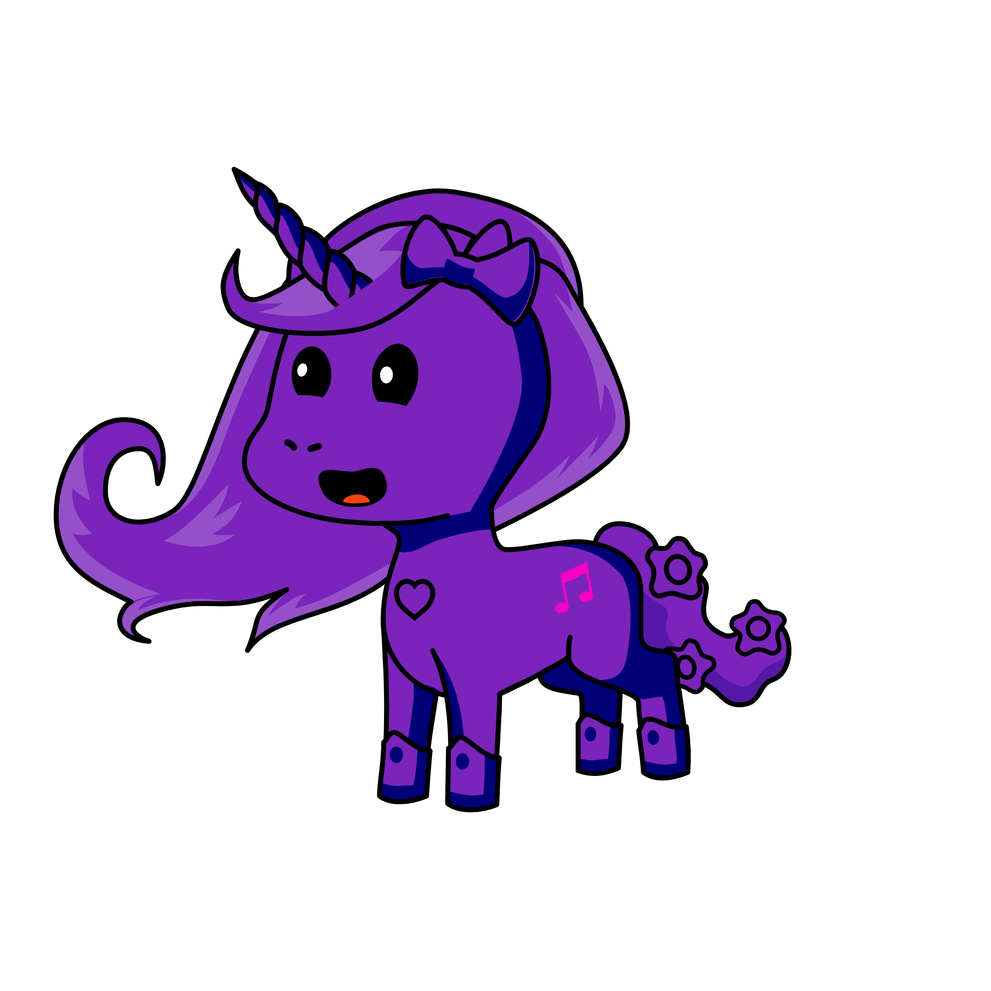 Musicorn, the unicorn