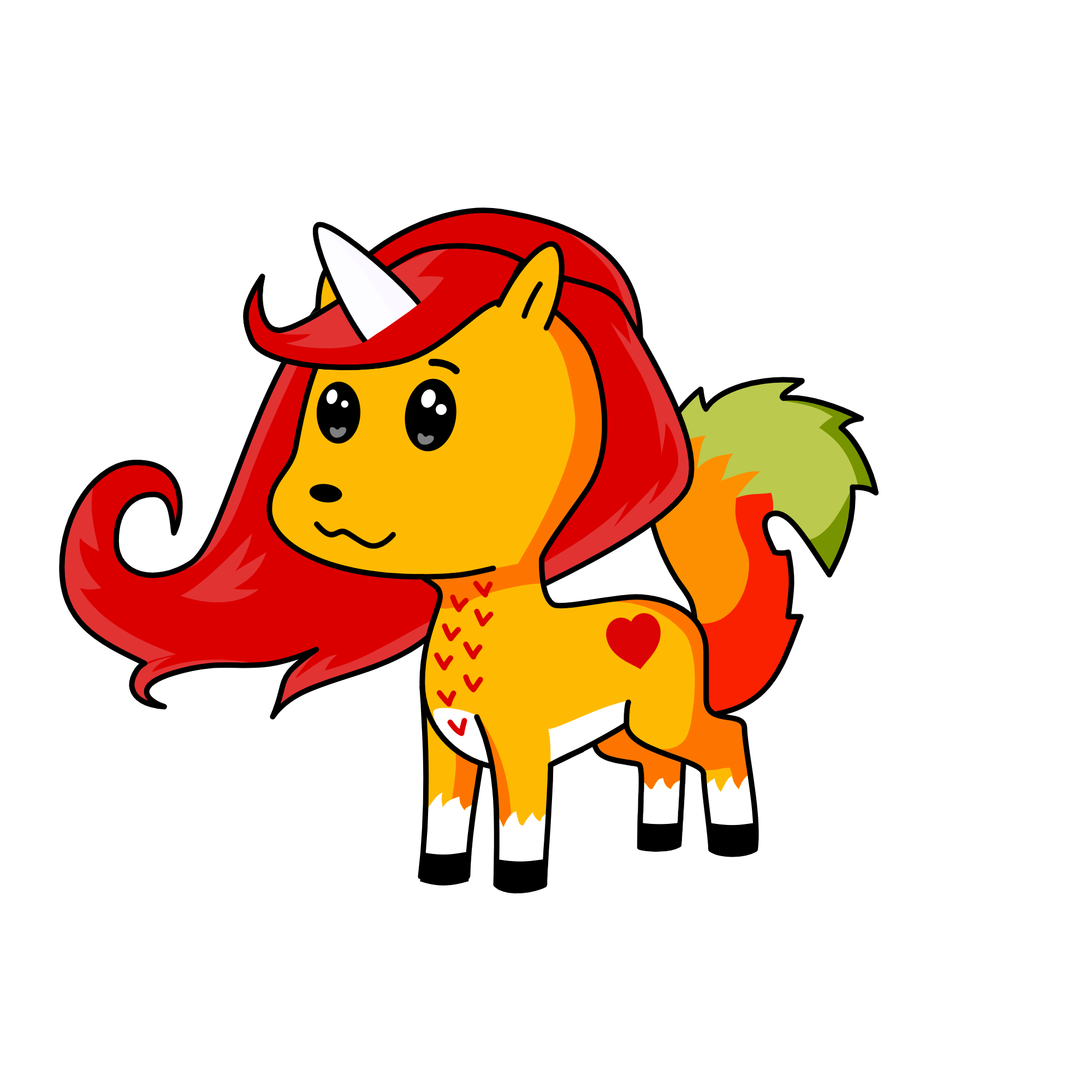 Year of the horse, the unicorn