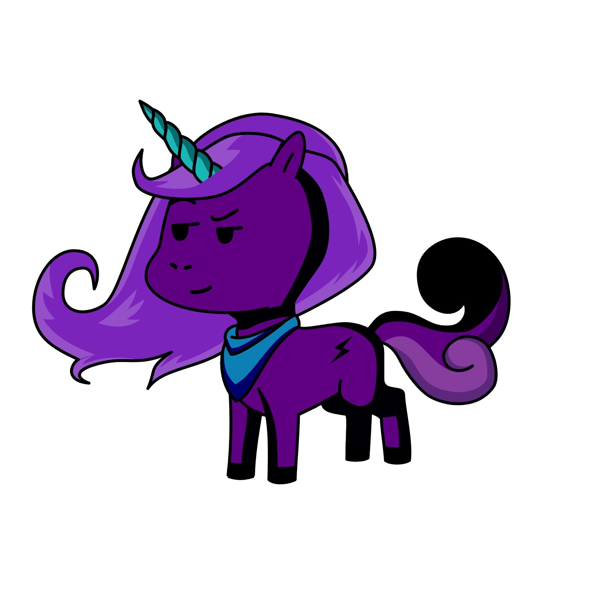 Bellasnickdoodledo, the unicorn
