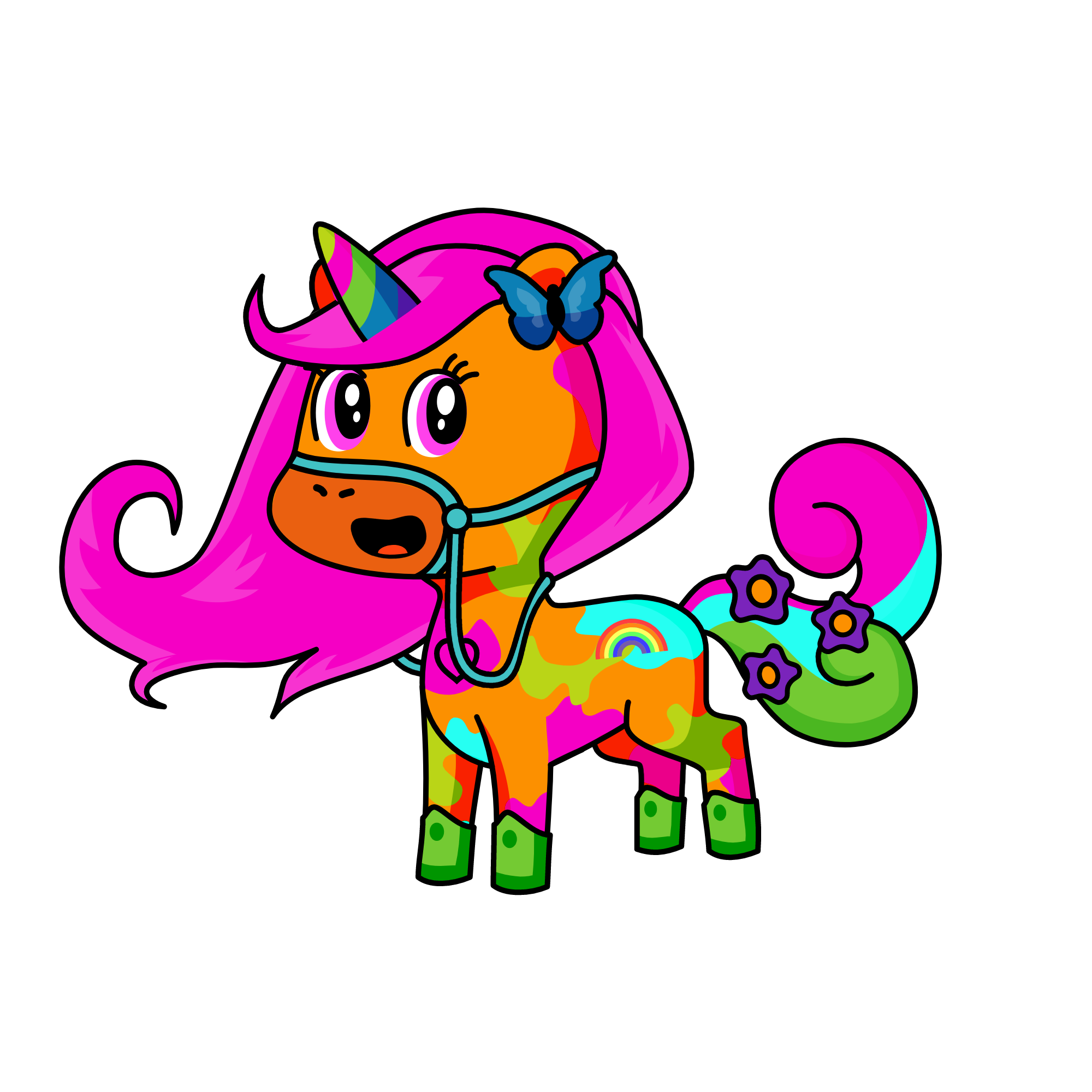 luana, the unicorn