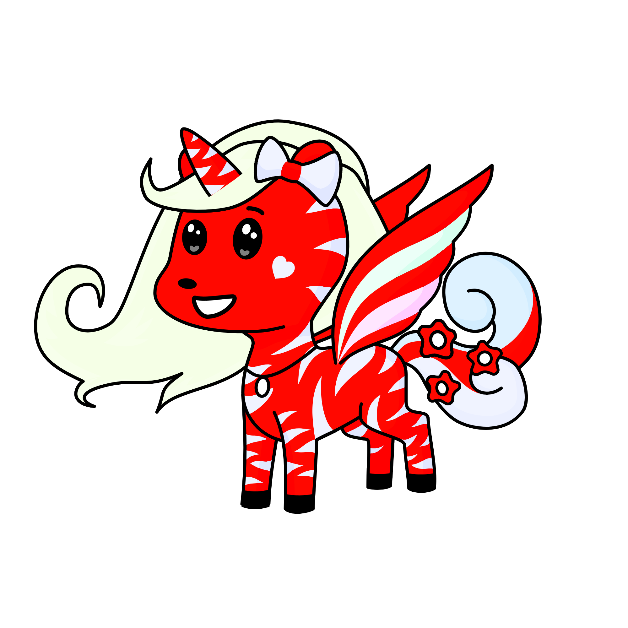 Pepper Mint, the unicorn