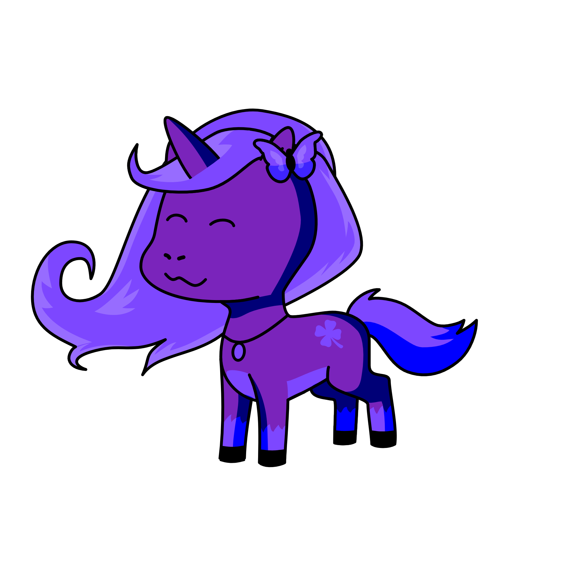 Lunar, the unicorn