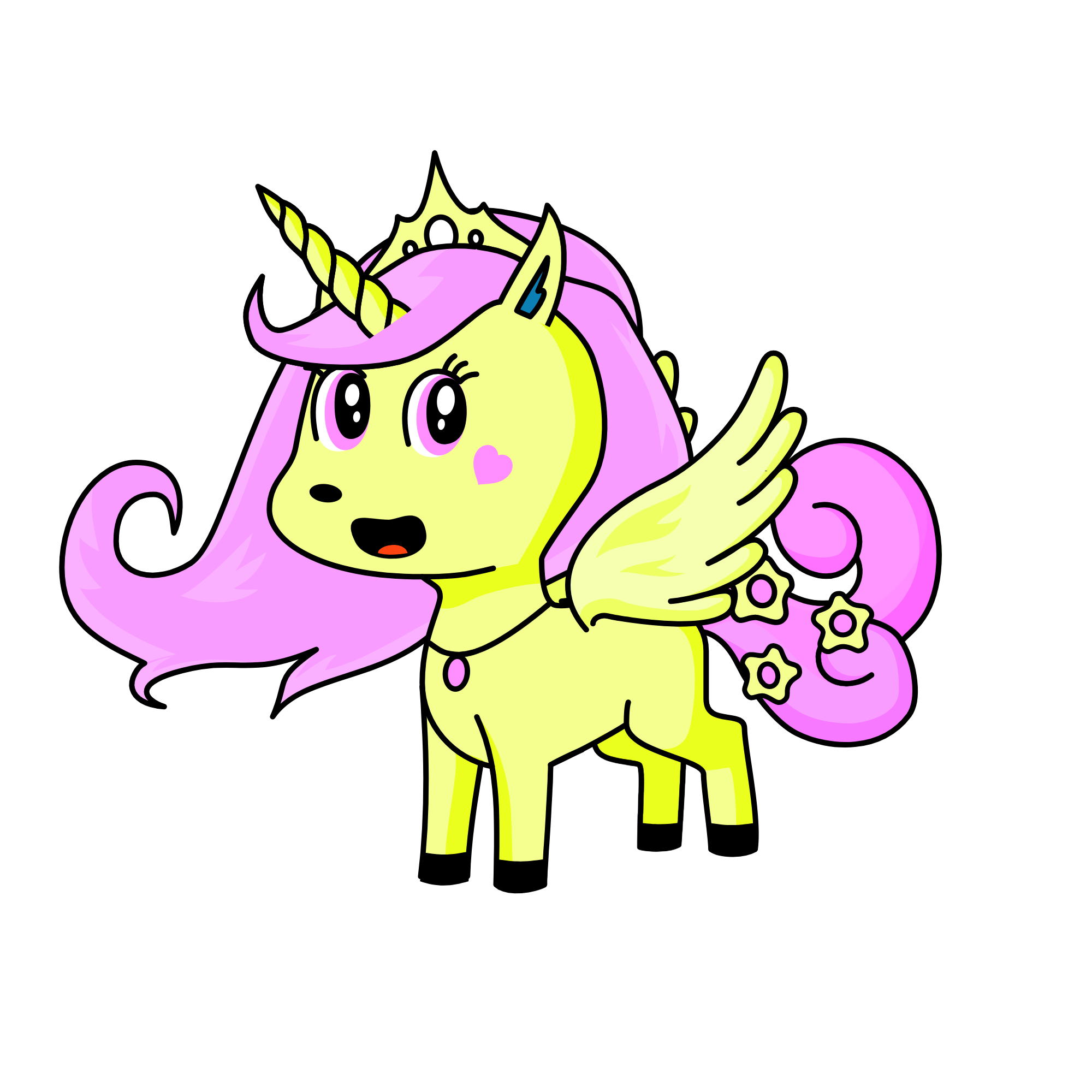 Flutter Shy, the unicorn