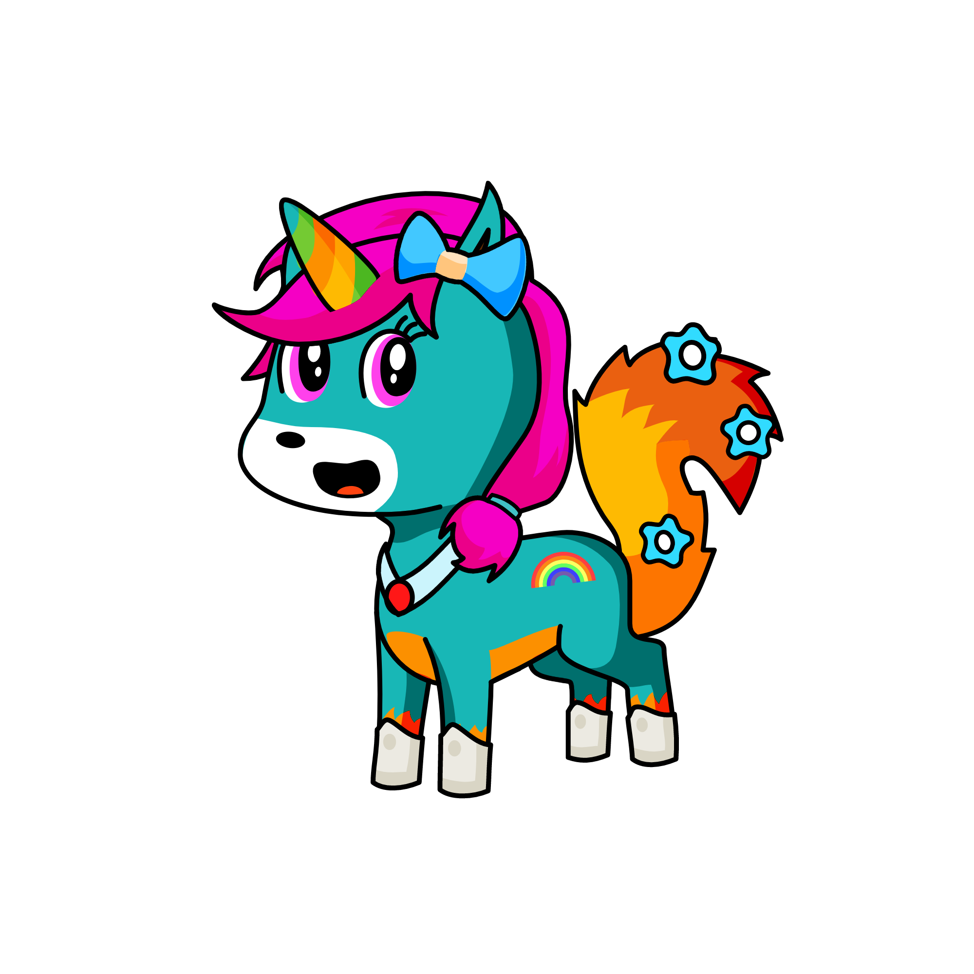 candy, the unicorn