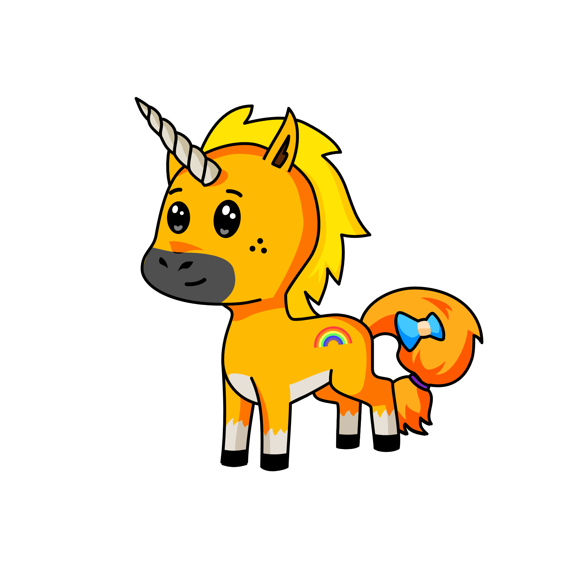 Applejack, the unicorn