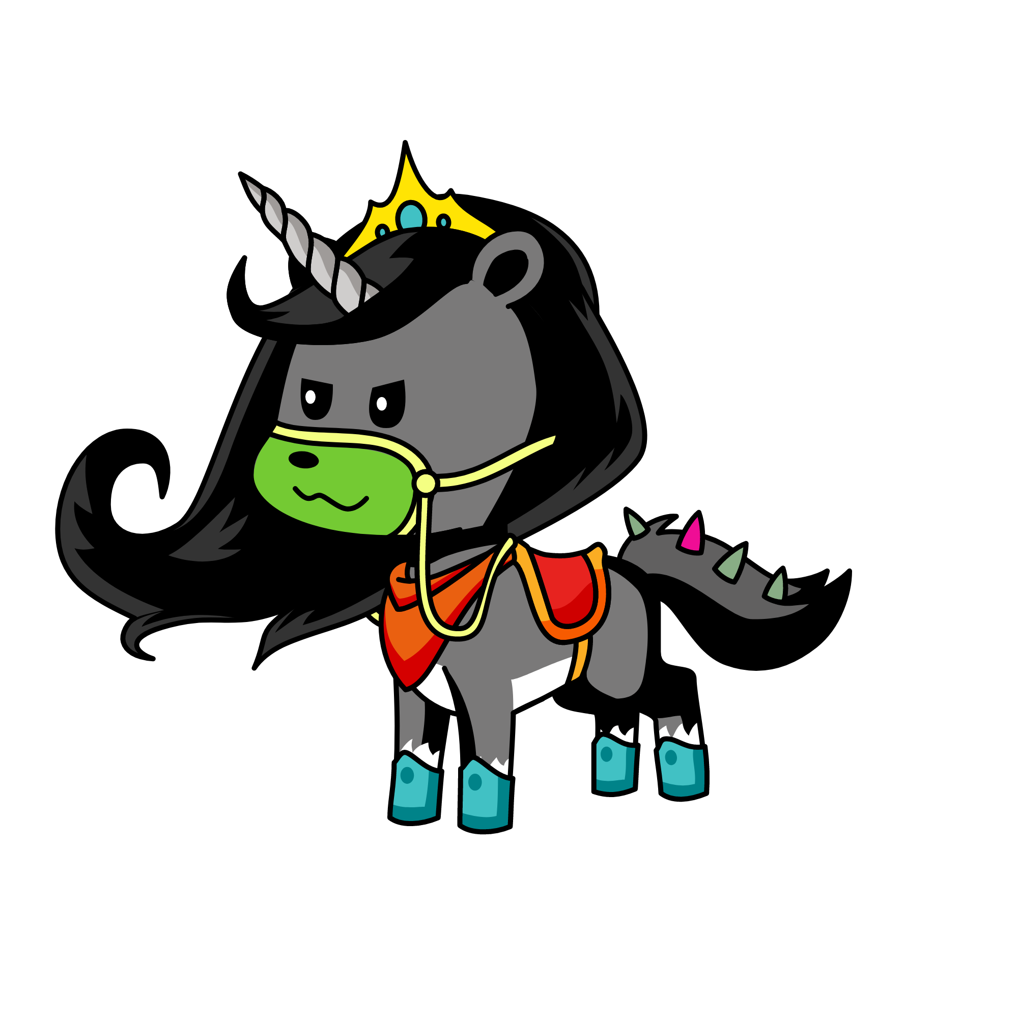moon , the unicorn